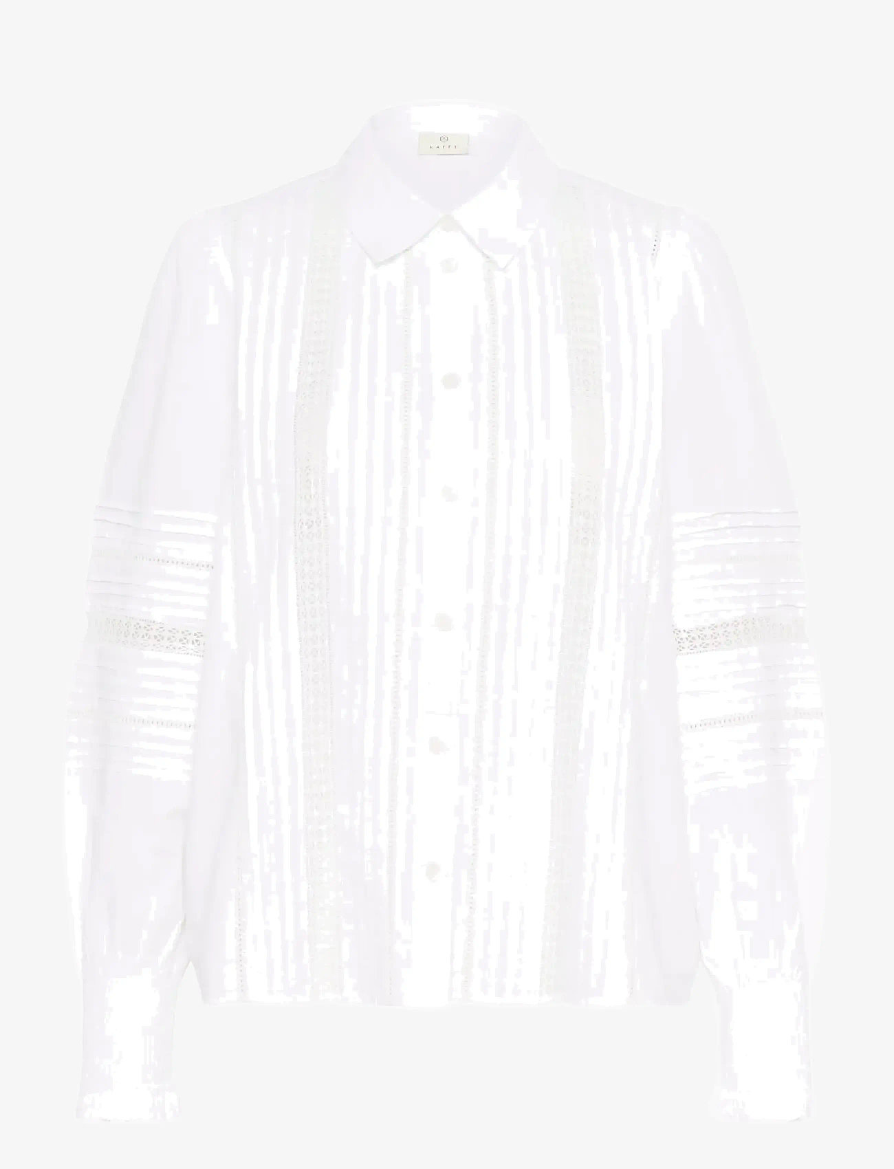 Kaffe - KAbella Shirt - långärmade skjortor - optical white - 1