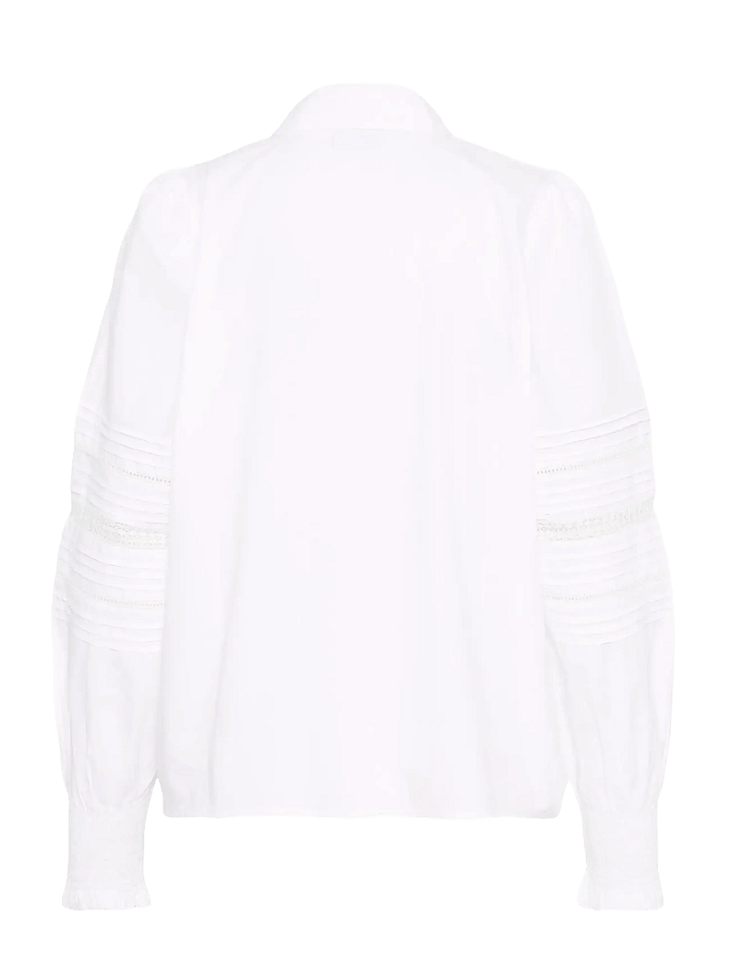 Kaffe - KAbella Shirt - långärmade skjortor - optical white - 2