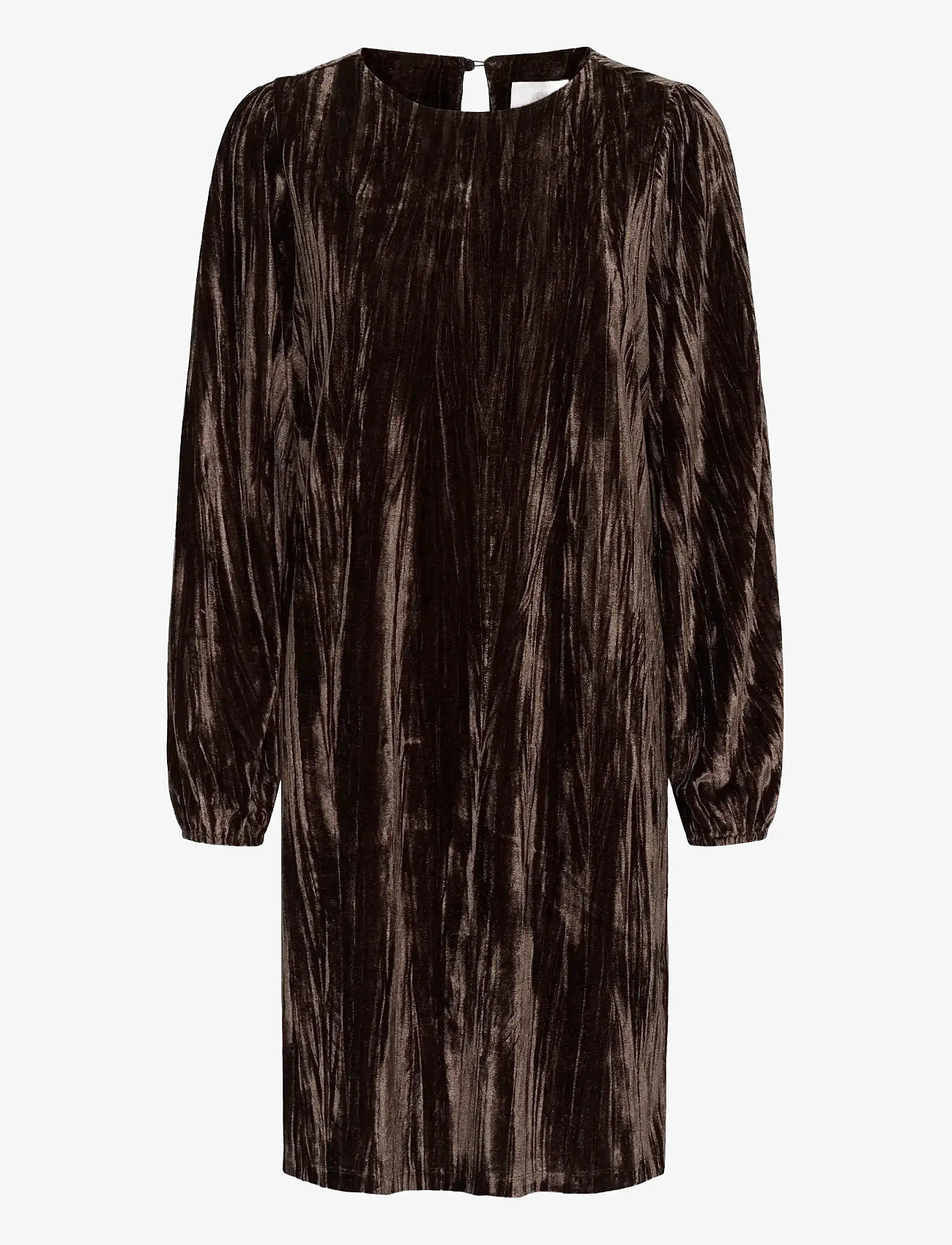 Kaffe - KAelva Dress - t-shirt dresses - black coffee - 1