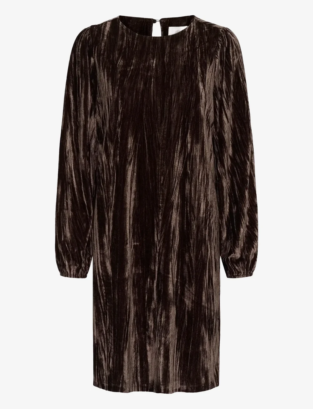 Kaffe - KAelva Dress - t-shirtklänningar - black coffee - 1