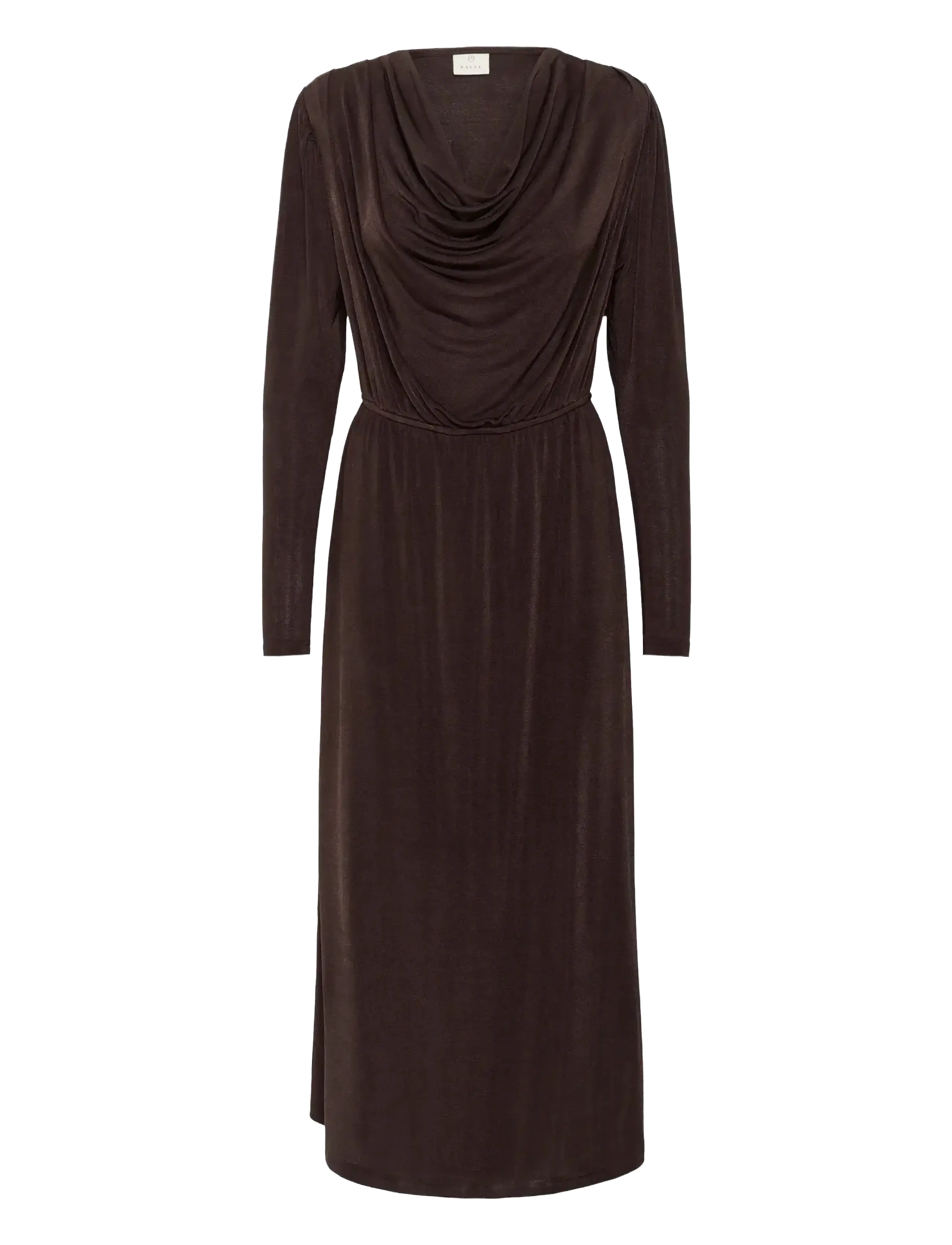 Kaffe KAgina Jersey Dress - Abendkleider - BLACK COFFEE / brown