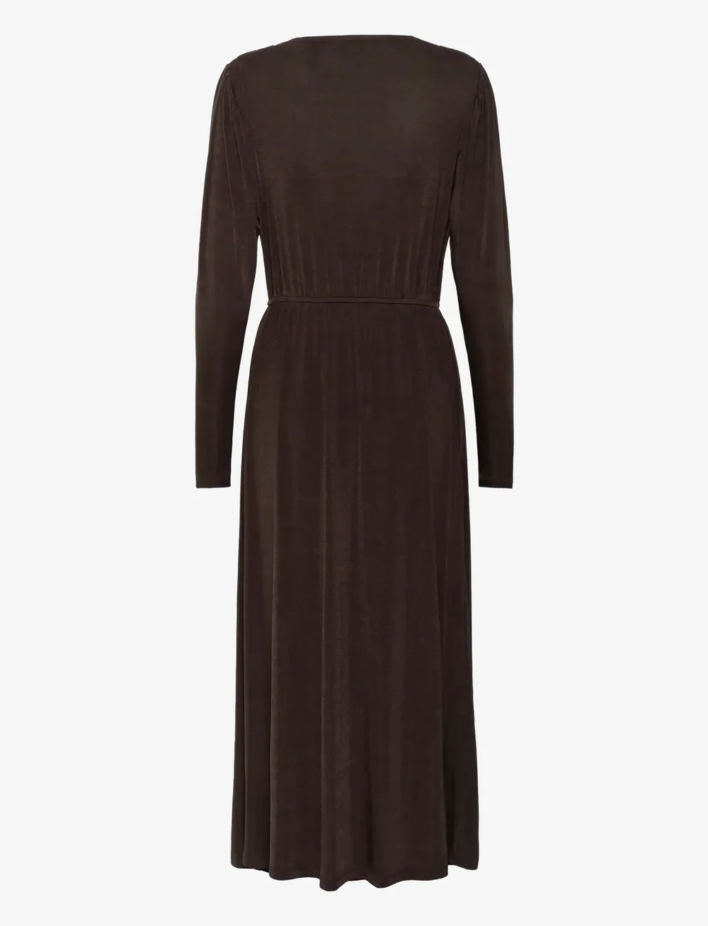 Kaffe - KAgina Jersey Dress - festklänningar - black coffee - 2