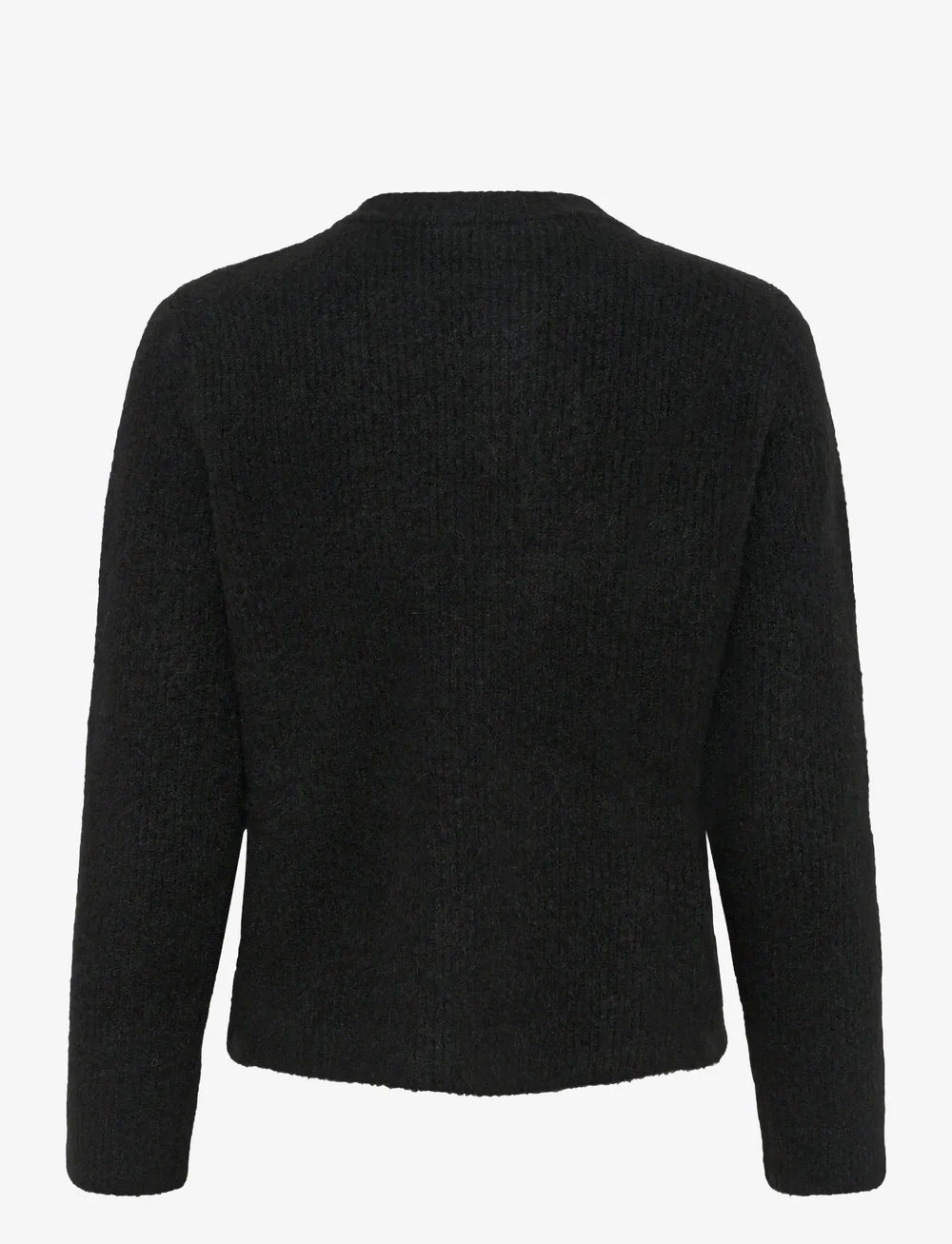 Kaffe - KAmay Knit Cardigan - koftor - black deep - 2