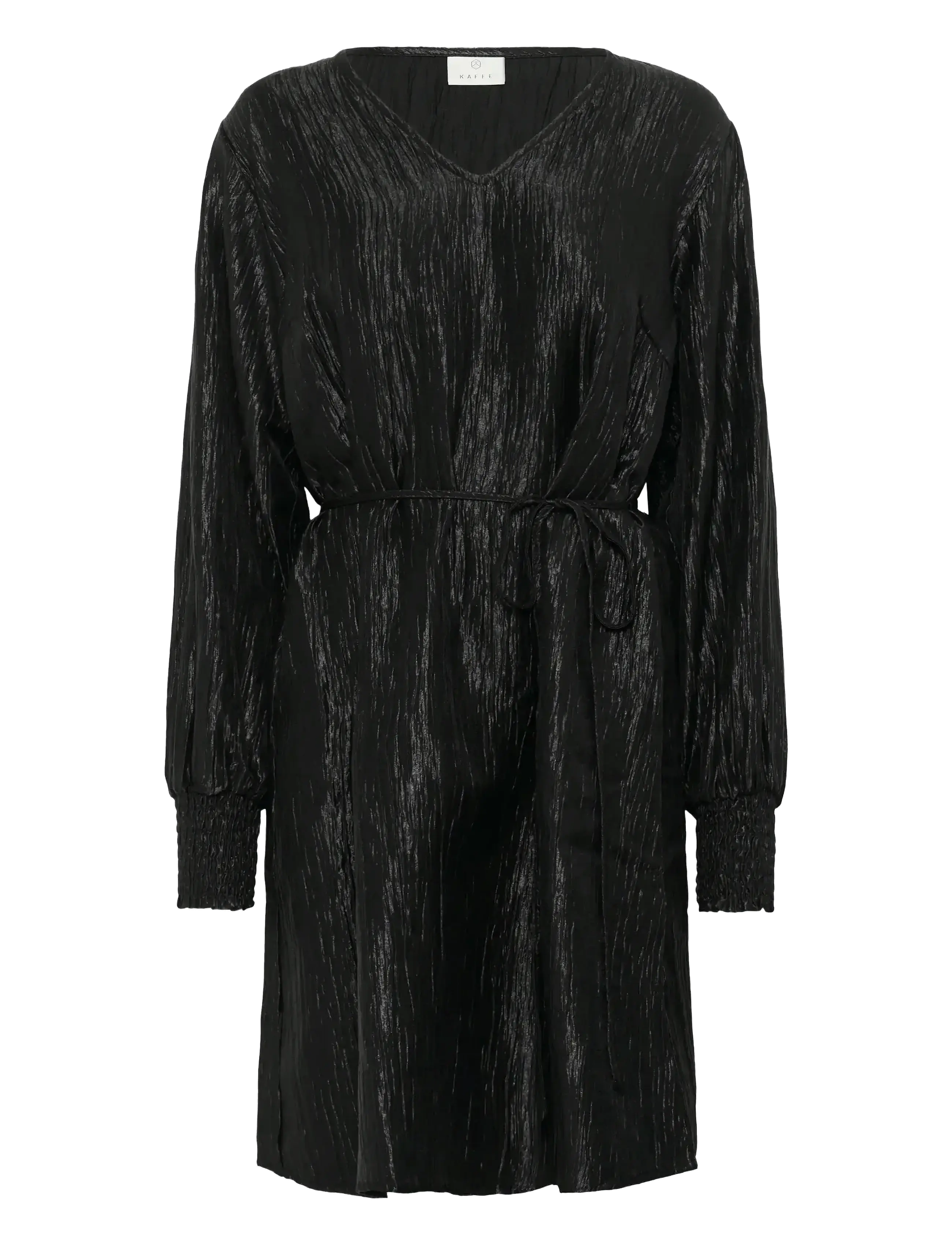 KAFFE Karizz Kurz Kleid Schwarz - 40 - Damen