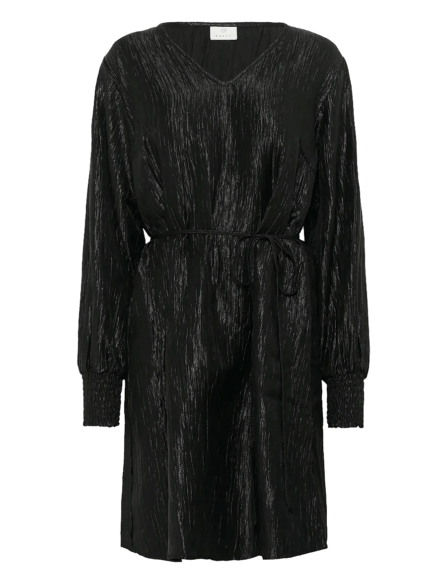 Kaffe - KArizz Short Dress - robes de fête - black deep - 1