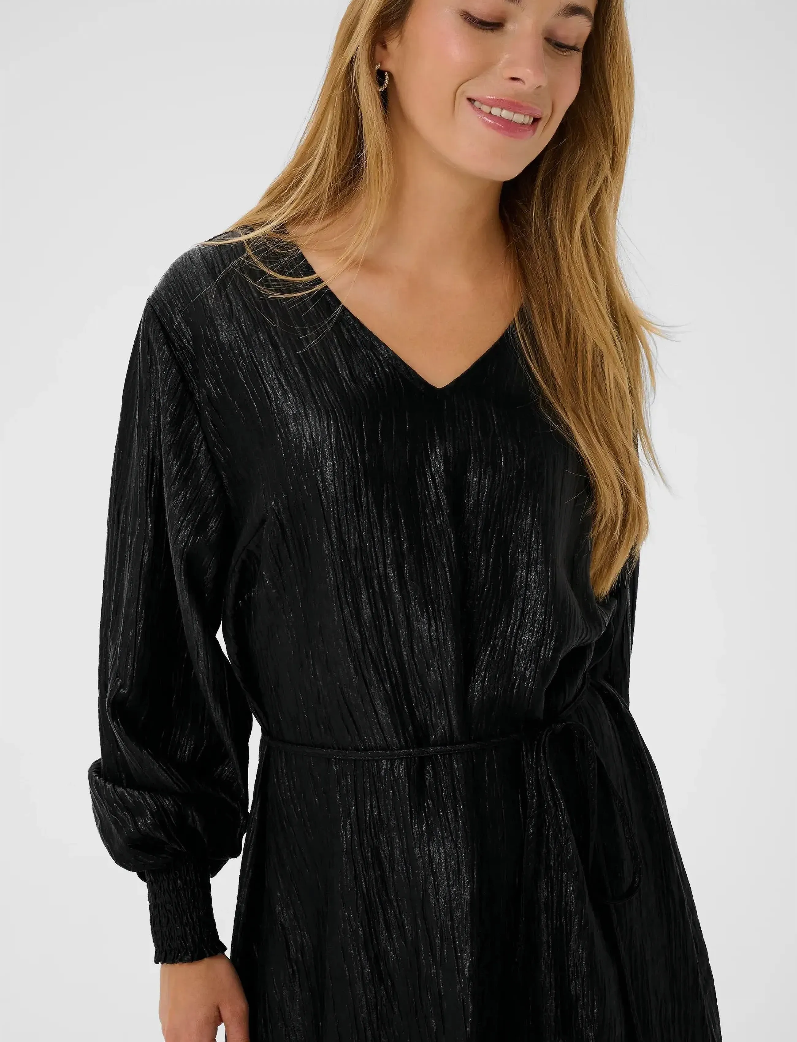 Kaffe - KArizz Short Dress - robes de fête - black deep - 5
