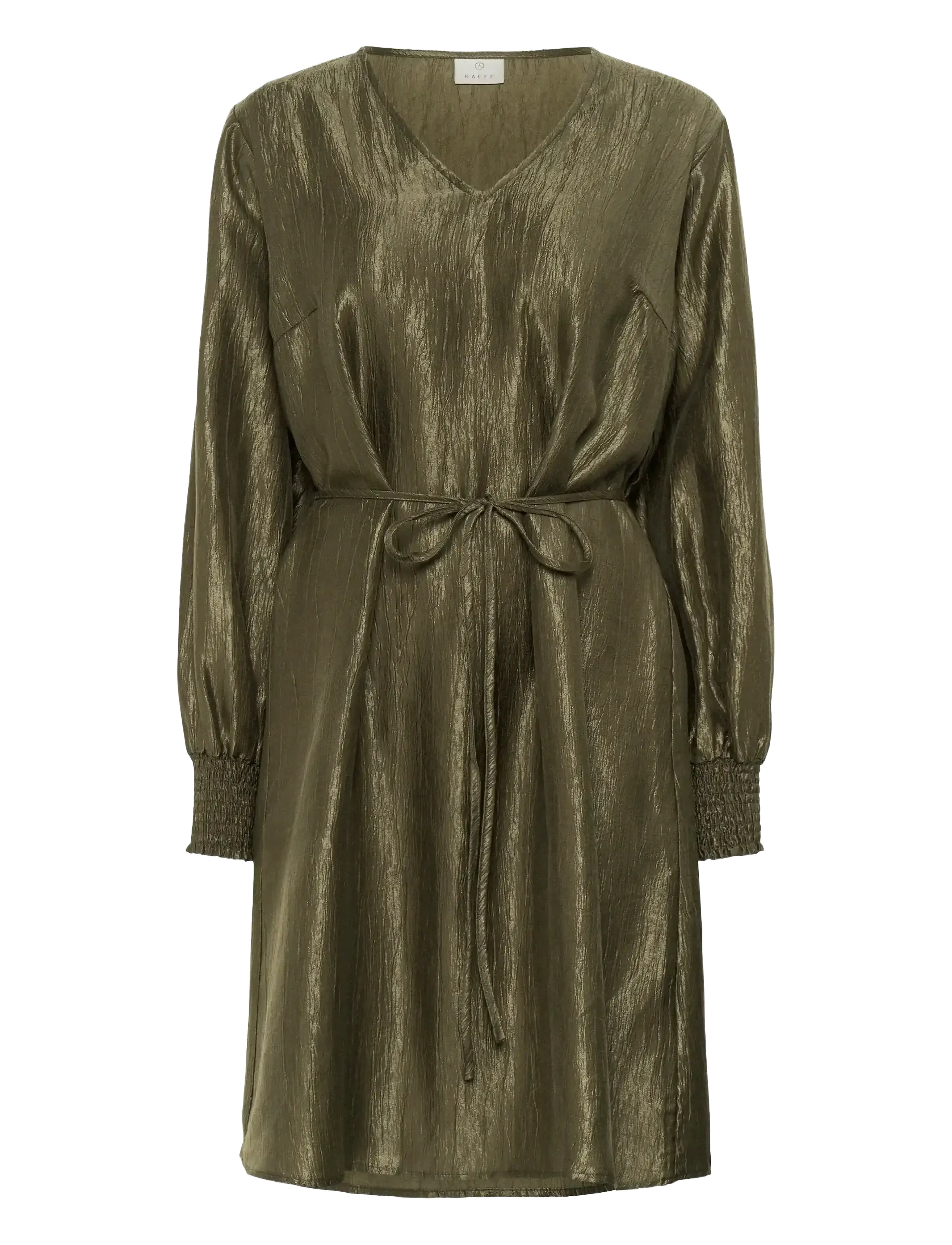 Kaffe KArizz Short Dress - Kleidid - IVY GREEN / khaki/green