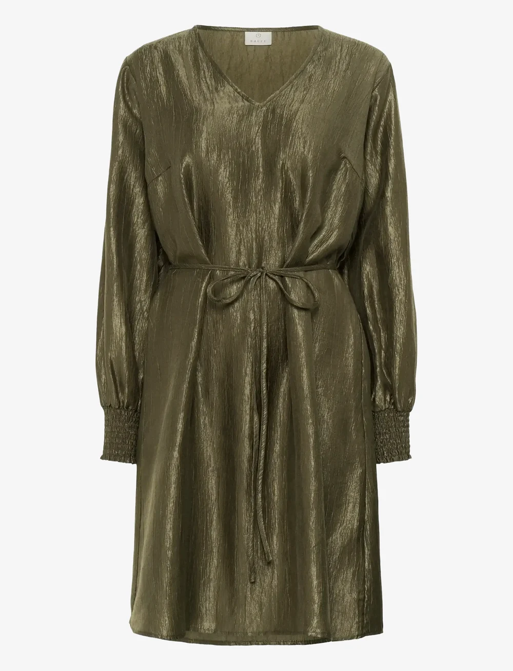 Kaffe - KArizz Short Dress - festklänningar - ivy green - 1