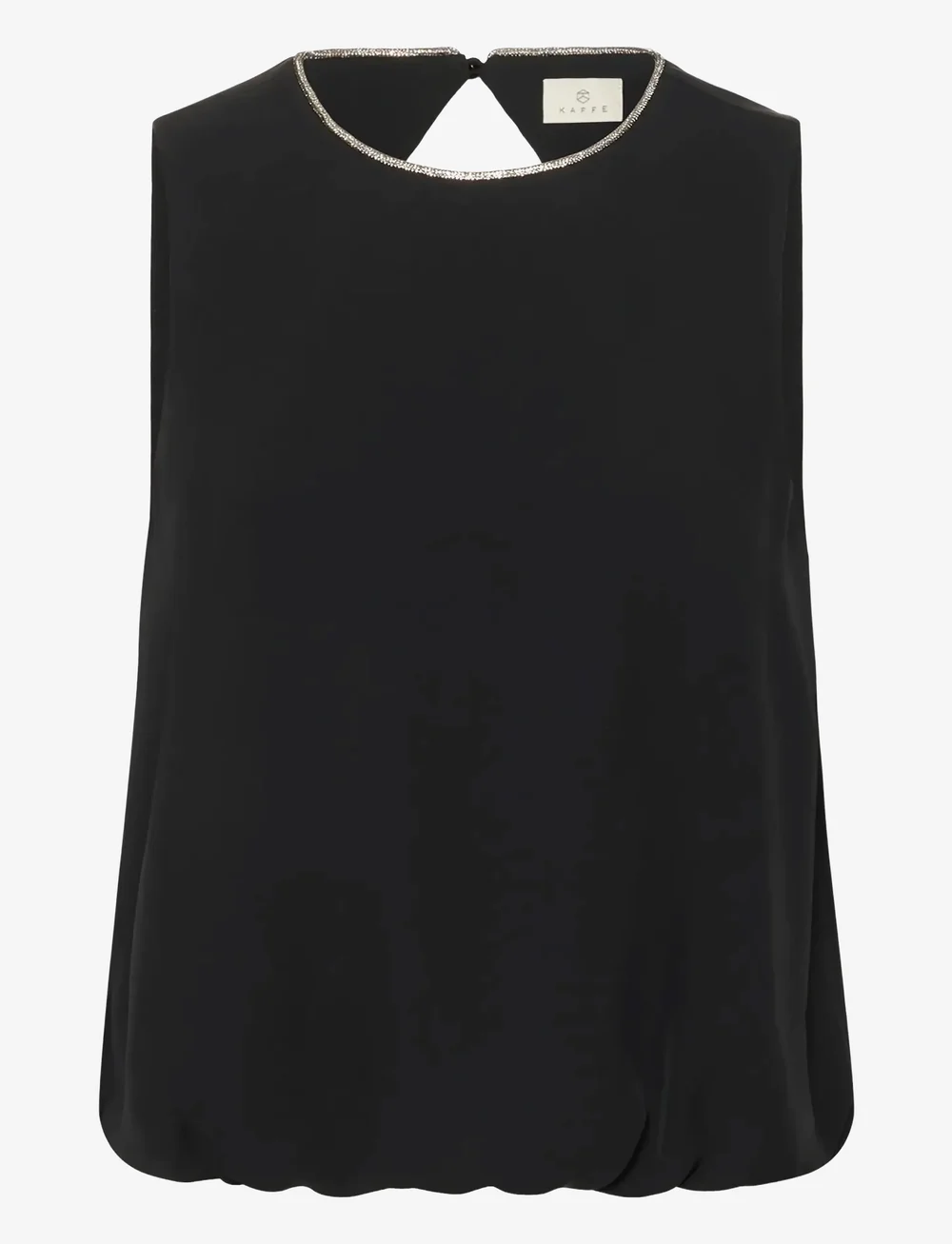 Kaffe - KAolga Top - Ärmlösa blusar - black deep - 1