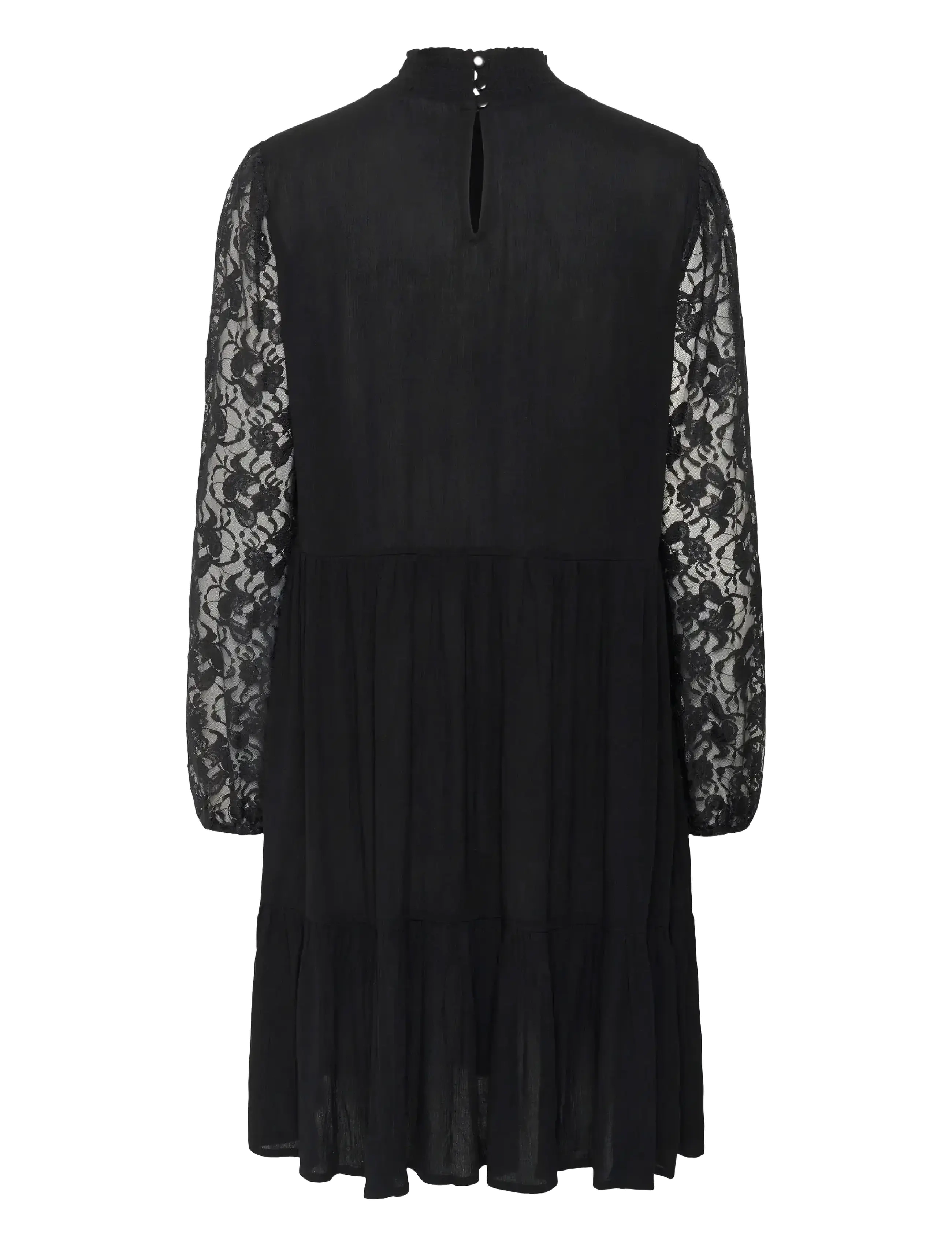 Kaffe - KAstine Amber Lace Dress - nėriniuotos suknelės - black deep - 2