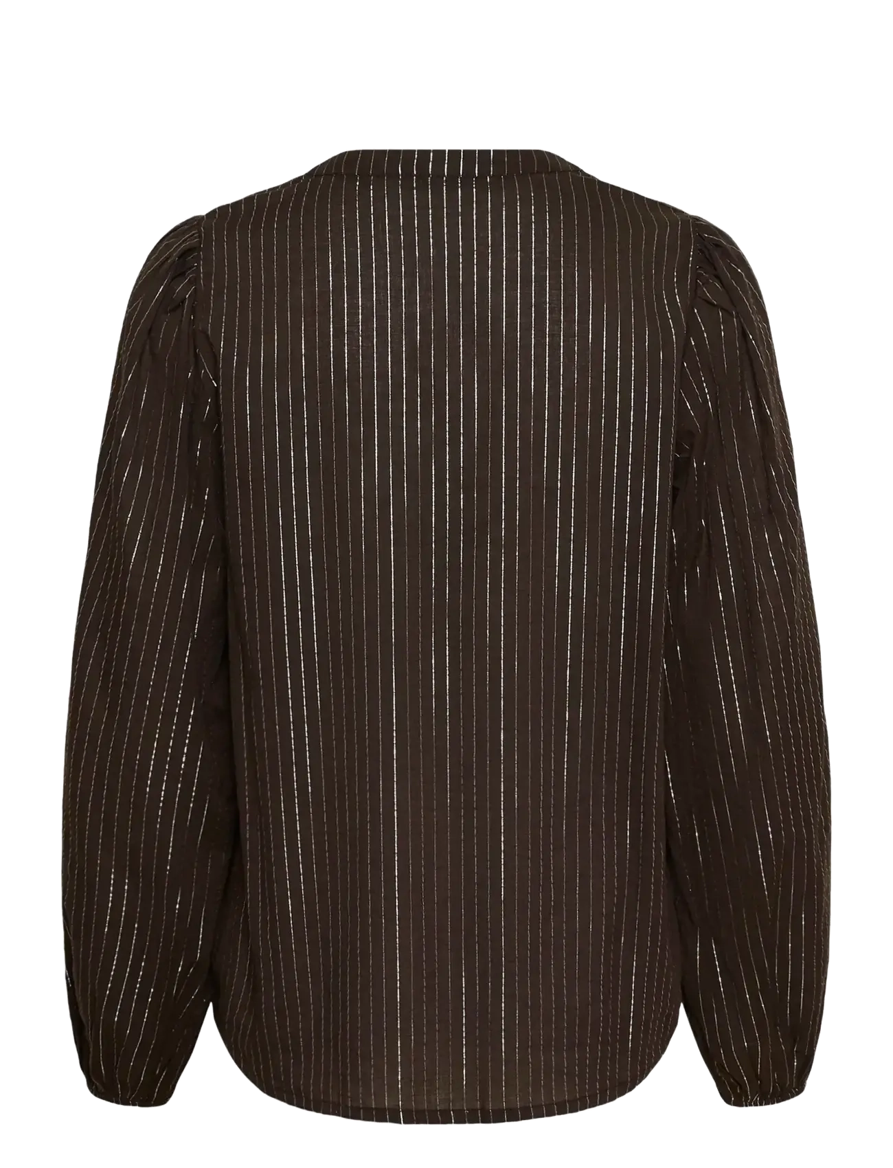 Kaffe - KAluise Blouse - langärmlige blusen - black coffee - 1