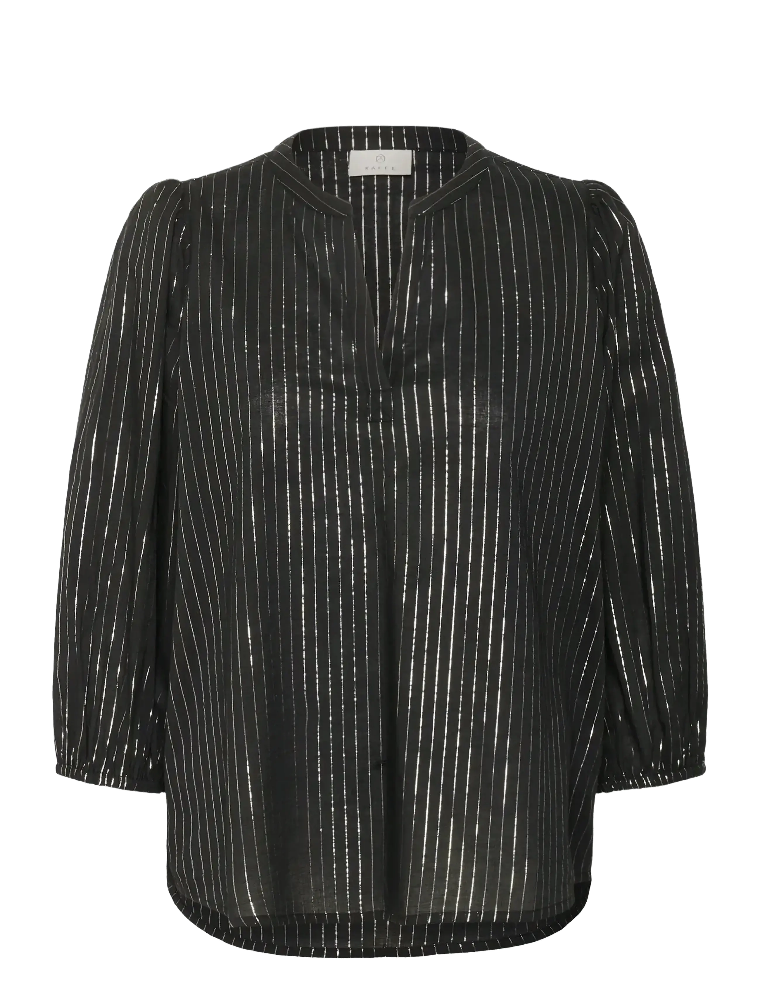 KAFFE Kaluise Bluse Schwarz - 38 - Damen