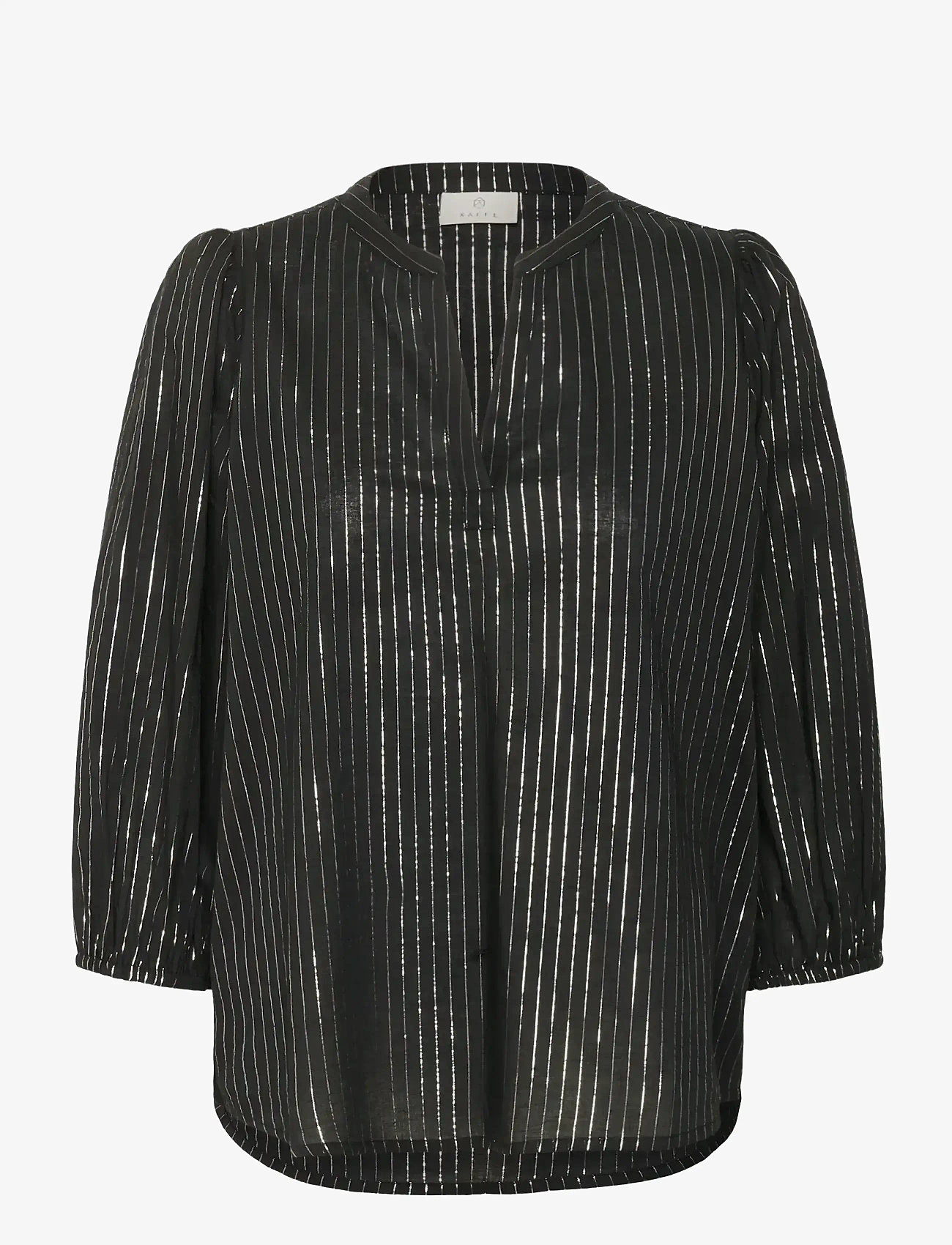 Kaffe - KAluise Blouse - langærmede bluser - black deep - 1