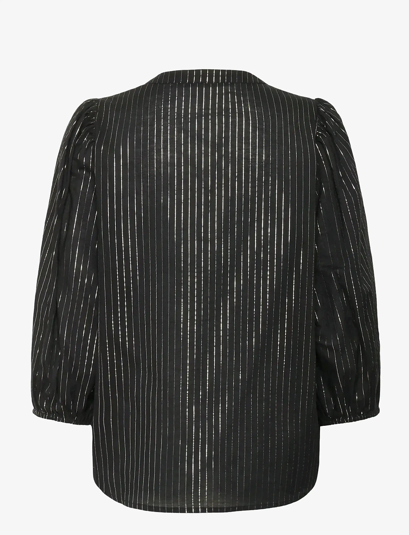 Kaffe - KAluise Blouse - langærmede bluser - black deep - 2