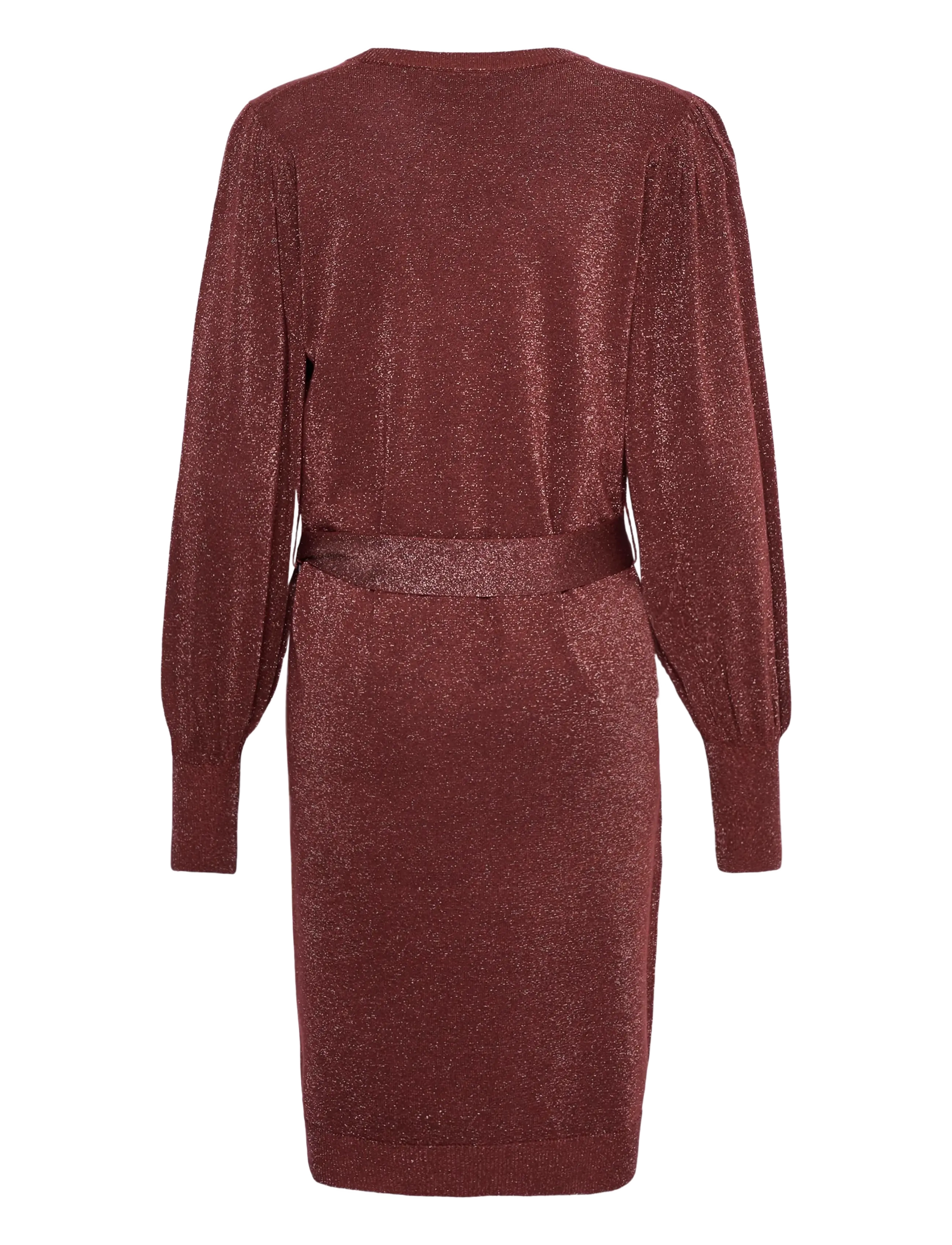 Kaffe - KAregina Knit Belt Dress - port - 1