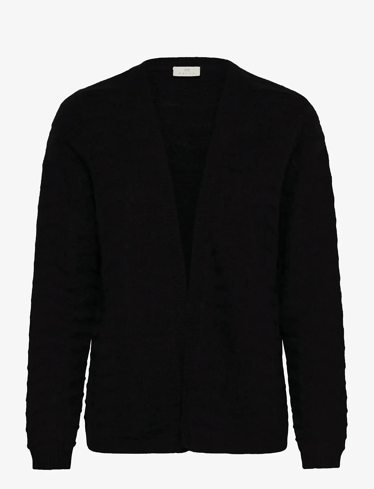 Kaffe - KAemria Short Cardigan - koftor - black deep - 1