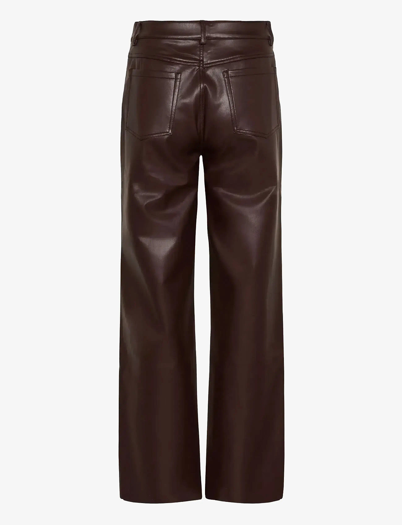 Kaffe - KAmikka PU Jeans - nahkpüksid - black coffee - 2