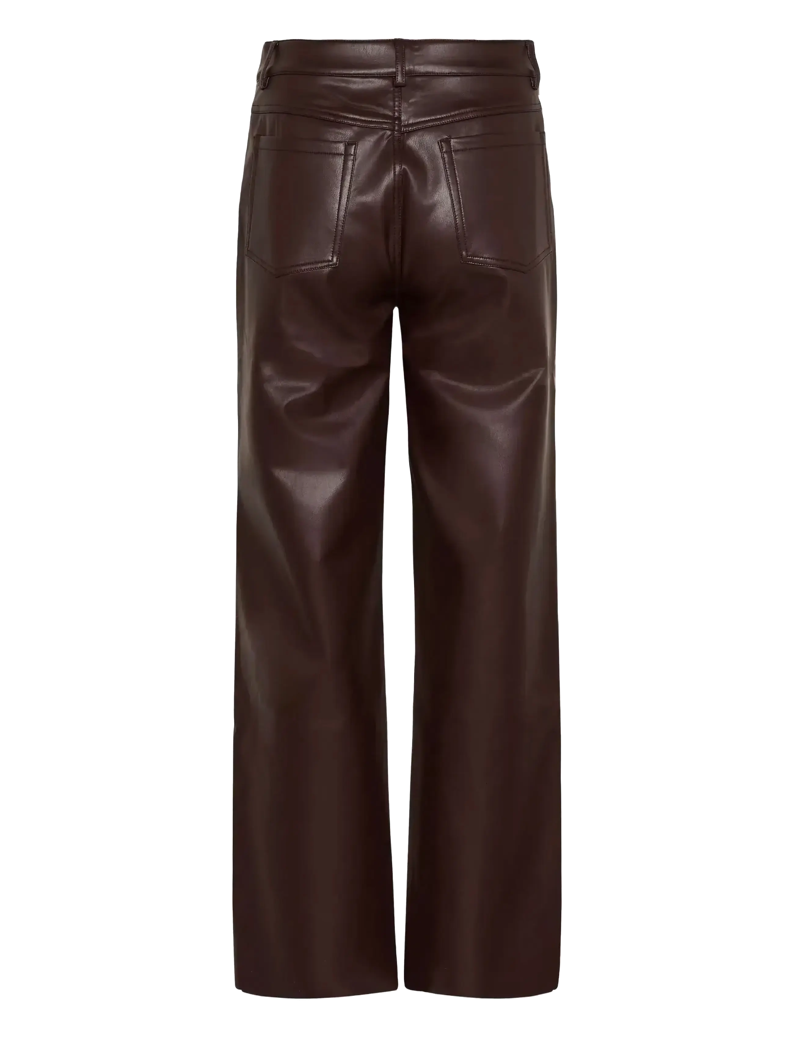 Kaffe - KAmikka PU Jeans - nahkpüksid - black coffee - 2