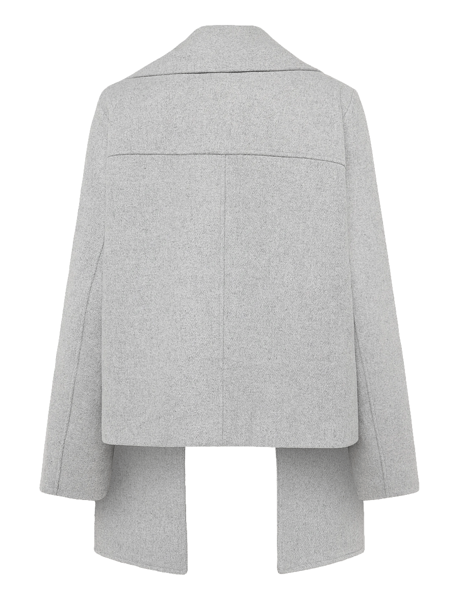 Kaffe - KAscarlett Jacket - light grey melange - 1
