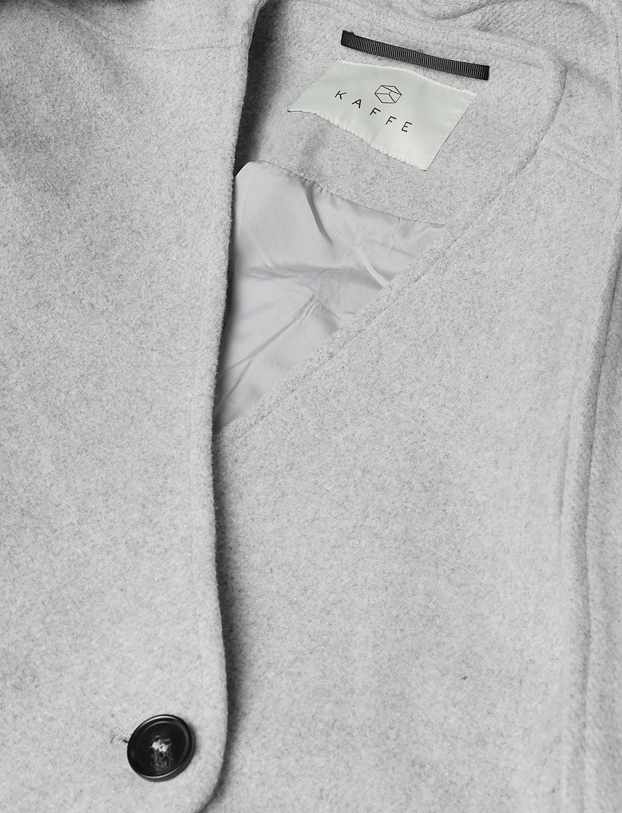 Kaffe - KAscarlett Jacket - light grey melange - 2