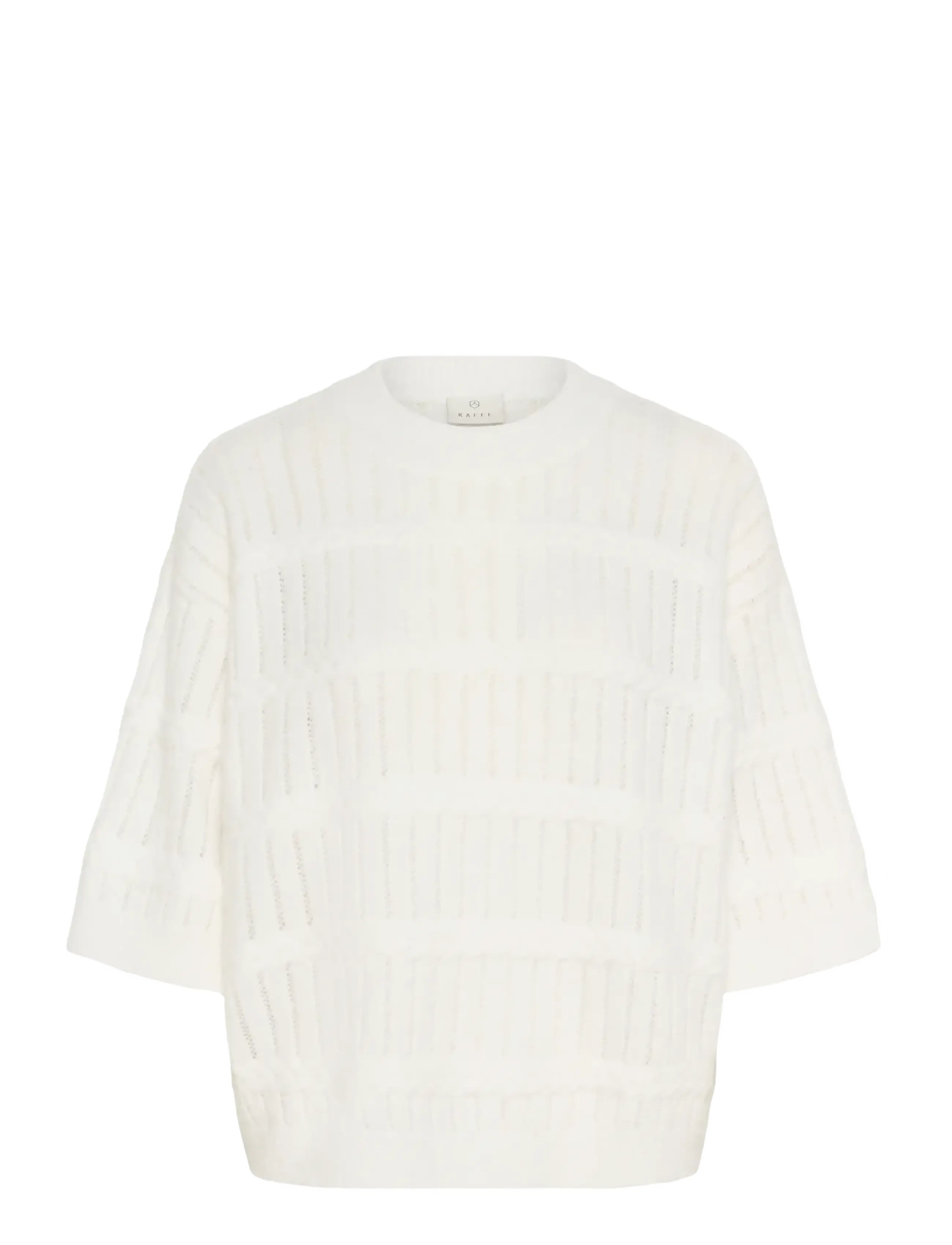 Kaffe KAmonia Pullover - Kleidung - CHALK / white