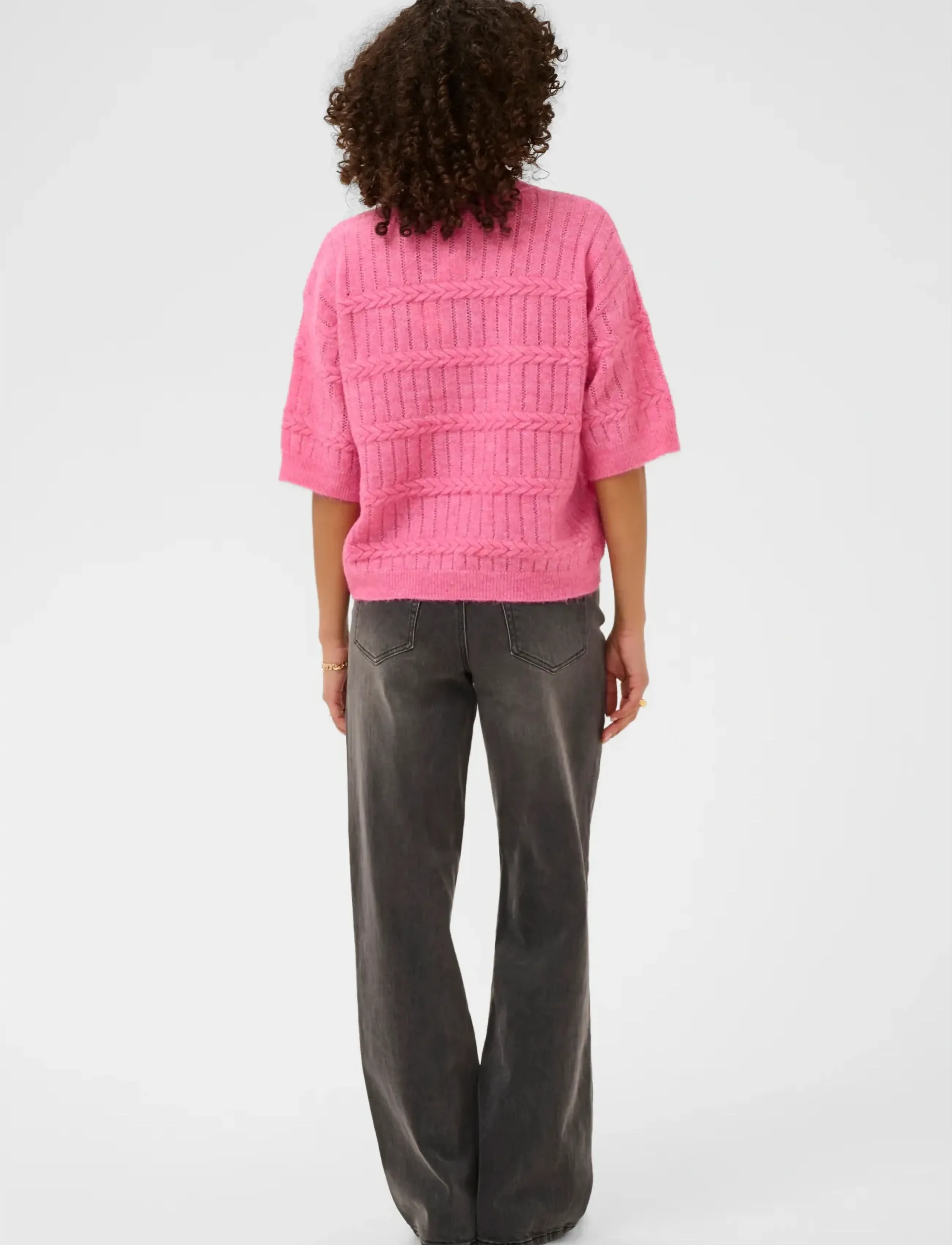 Kaffe - KAmonia Pullover - pullover - pink power melange - 4