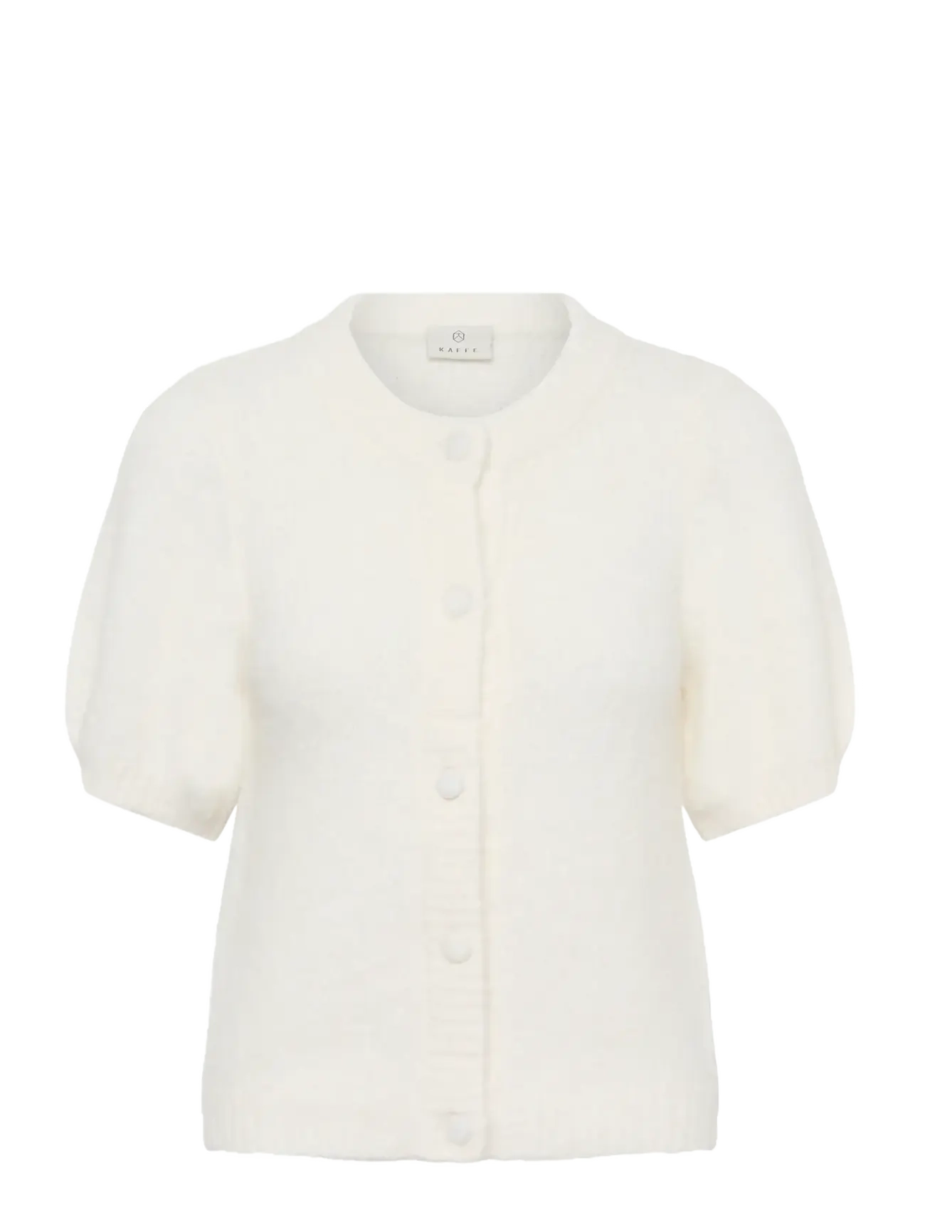 Kaffe KAemelie Cardigan - Kleidung - CHALK / white