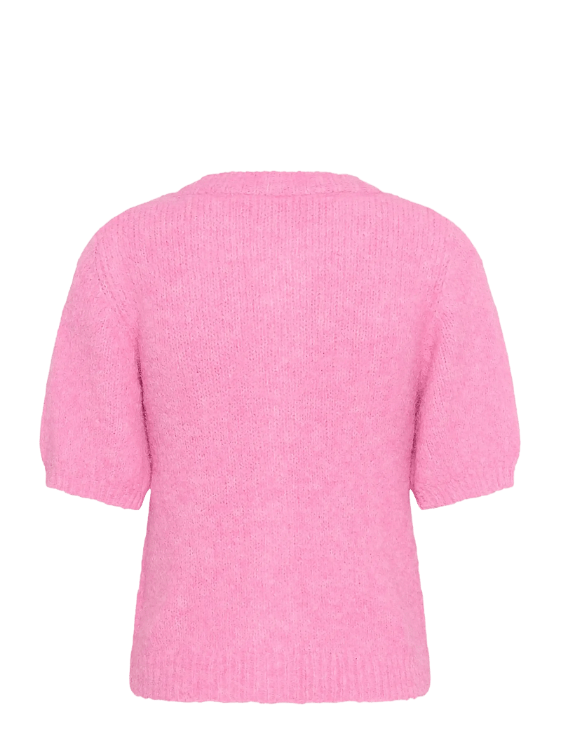 Kaffe - KAemelie Cardigan - cardigans - pink power melange - 2