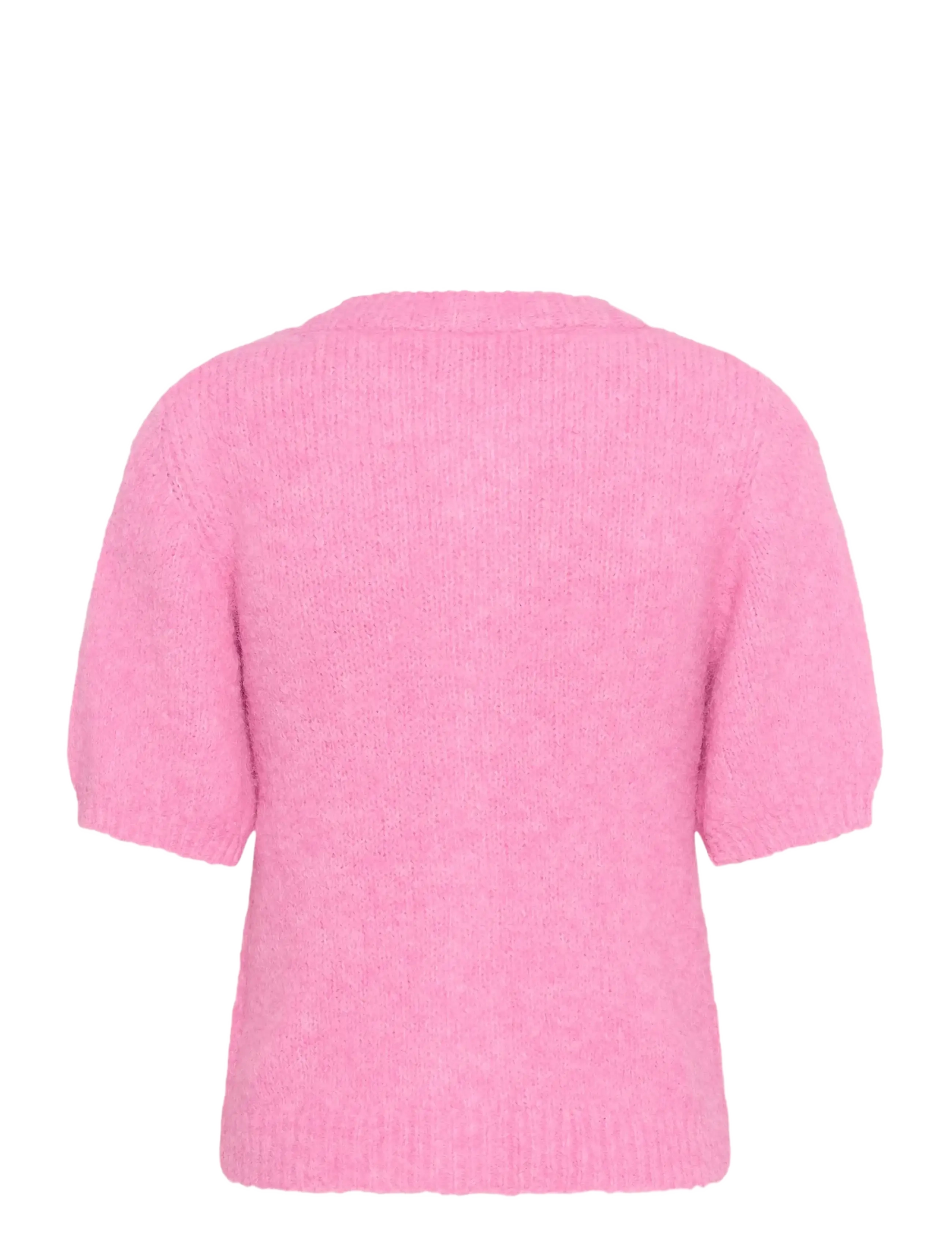 Kaffe - KAemelie Cardigan - cardigans - pink power melange - 2