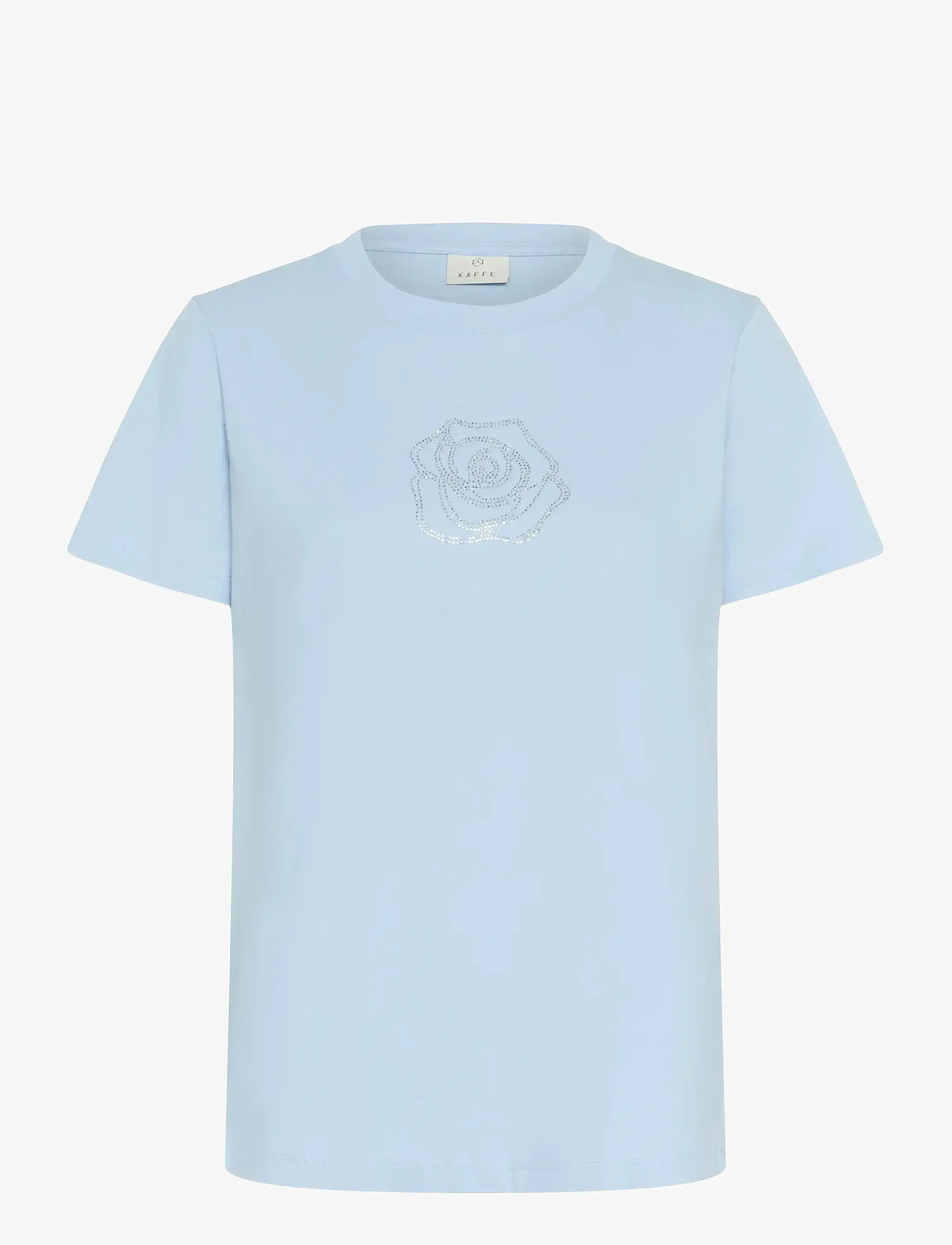 Kaffe - KAjean T-Shirt - laagste prijzen - powder blue - 1