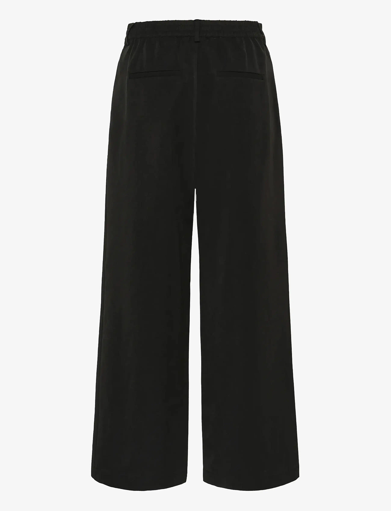 Kaffe - KAvalley Pants - wide leg trousers - black deep - 2