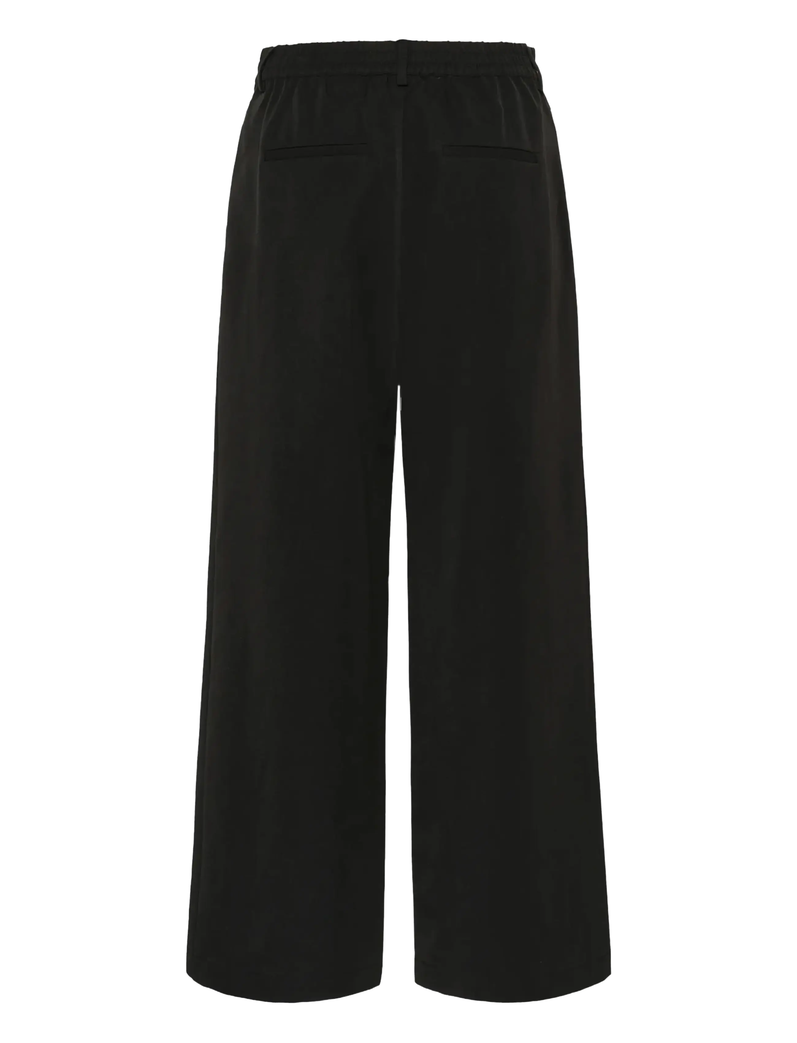 Kaffe - KAvalley Pants - hosen mit weitem bein - black deep - 2