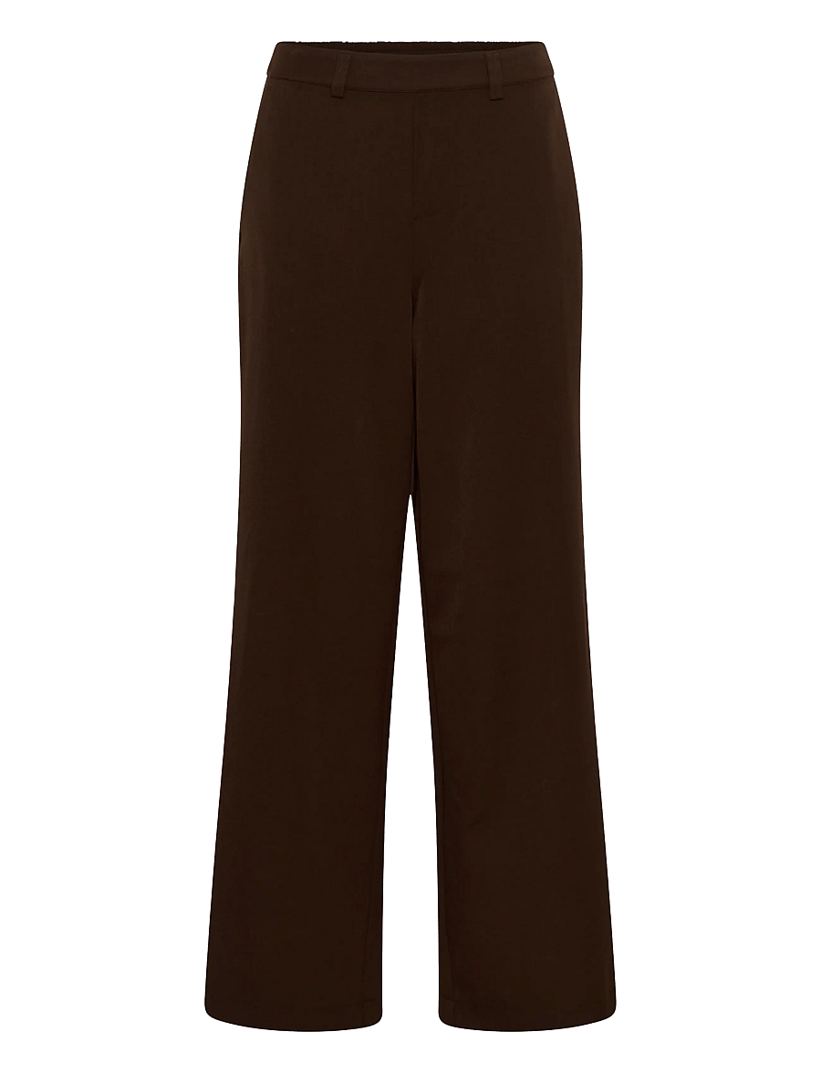 Kaffe - KAvalley Pants - hosen mit weitem bein - coffee bean - 0