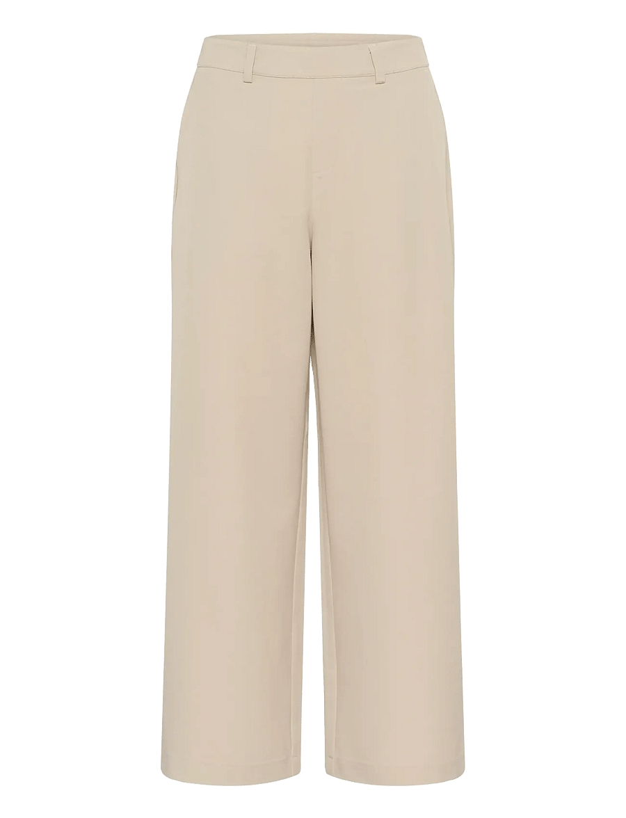 Kaffe - KAvalley Pants - vida byxor - feather gray - 1