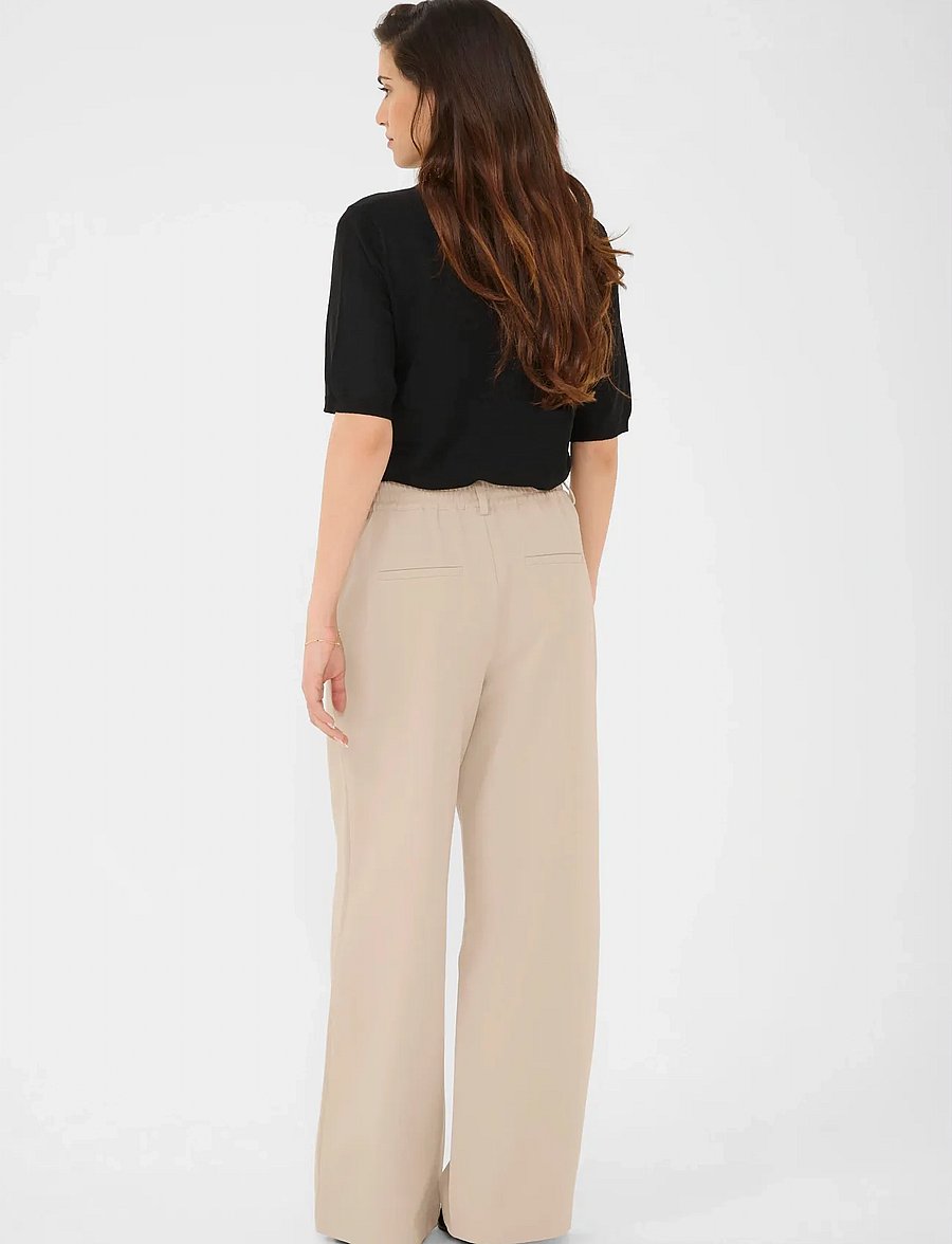 Kaffe - KAvalley Pants - vida byxor - feather gray - 4
