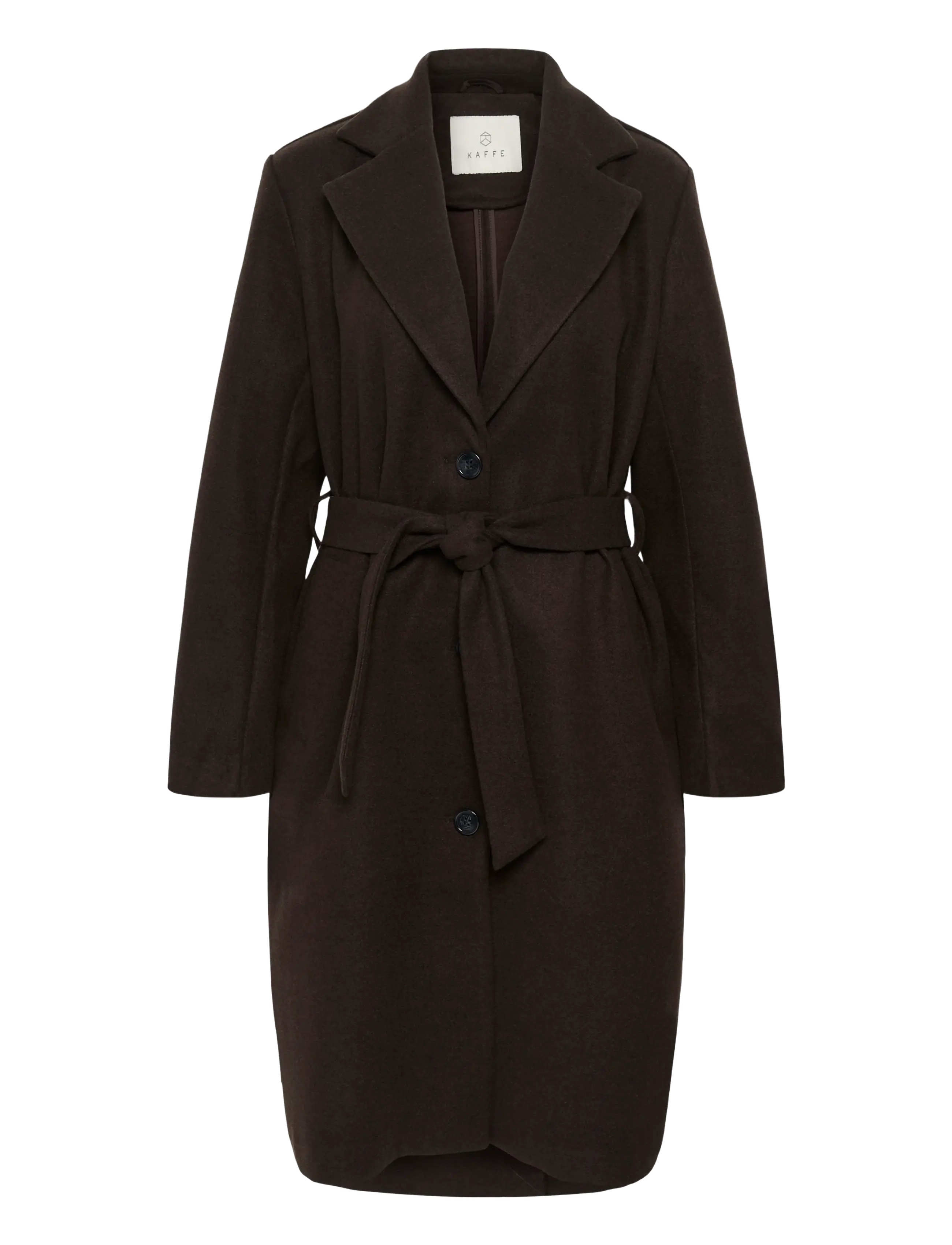 Kaffe KAsaturn Jacket - Jacken & Mäntel - COFFEE BEAN / brown