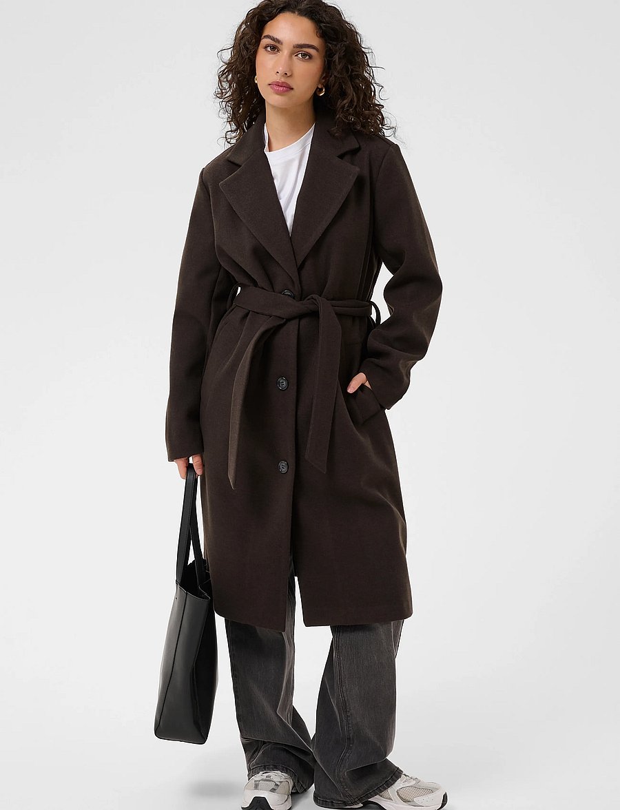 Kaffe - KAsaturn Jacket - mäntel - coffee bean - 2