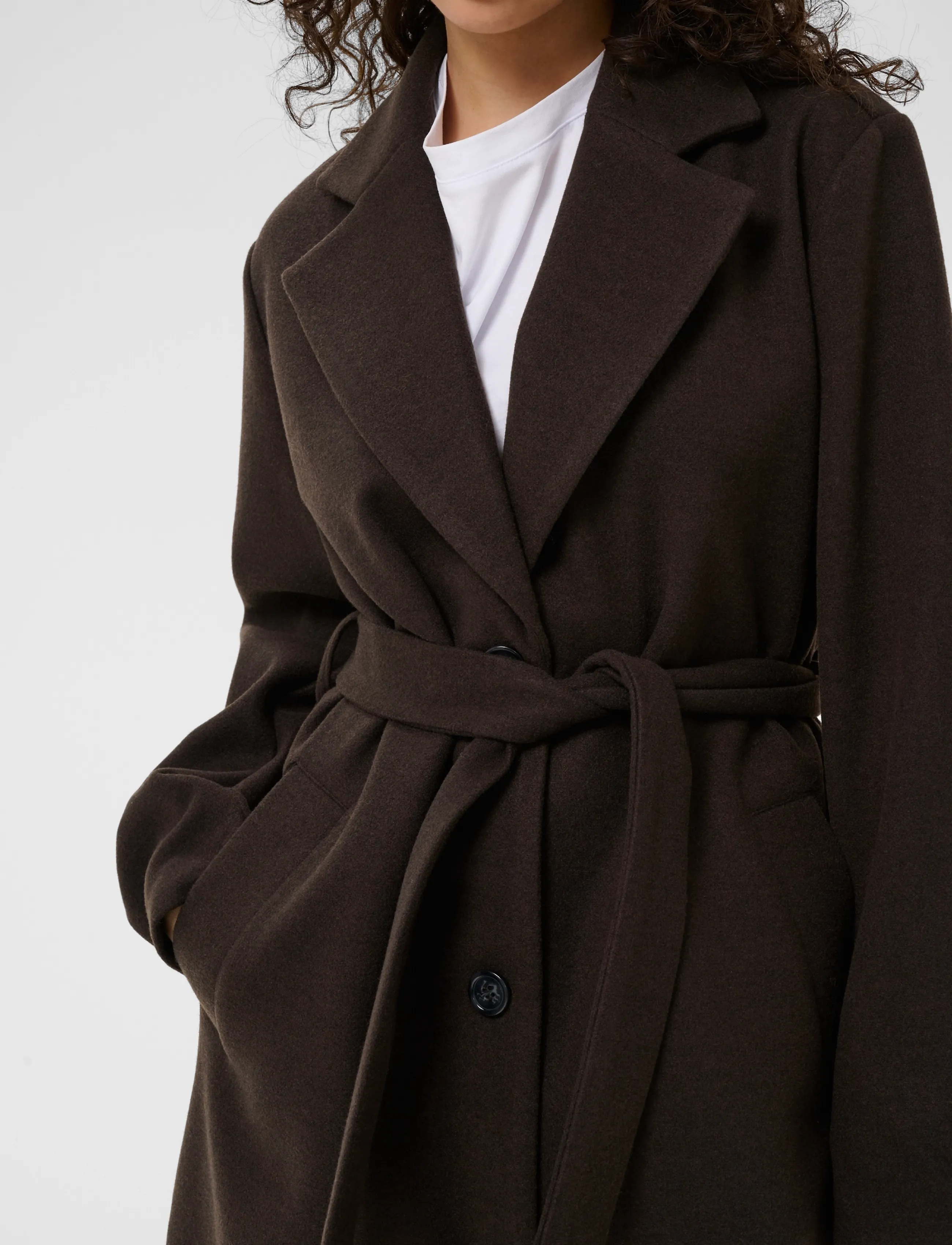 Kaffe - KAsaturn Jacket - mäntel - coffee bean - 5