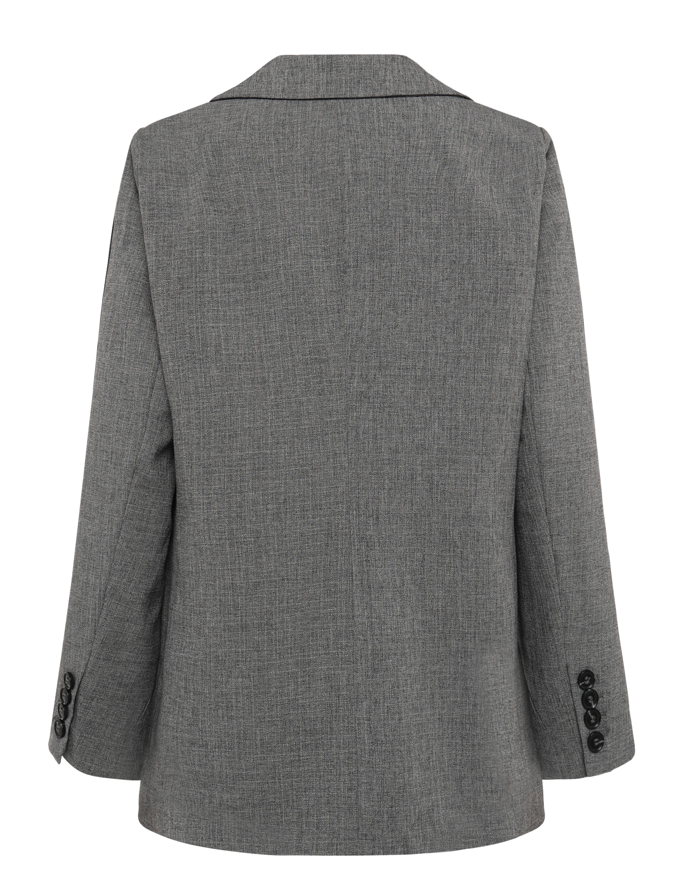 Kaffe - KAramona Blazer - grey melange - 1