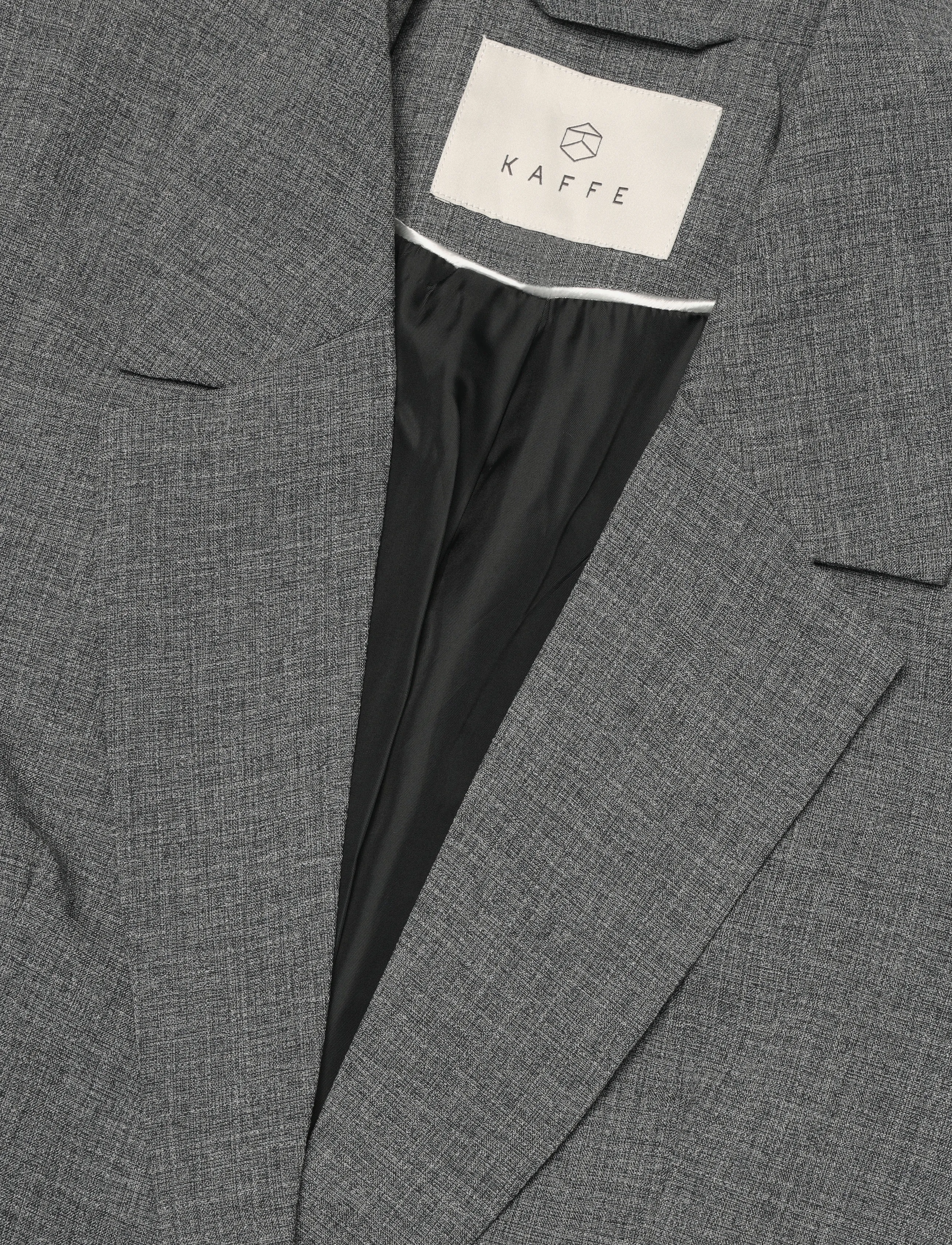 Kaffe - KAramona Blazer - grey melange - 2