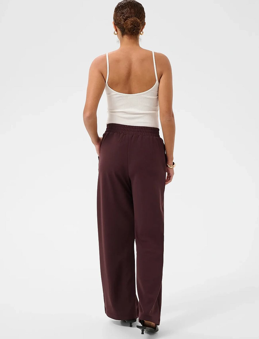 Kaffe - KAphoebe Pants - bukser med lige ben - fudge - 4