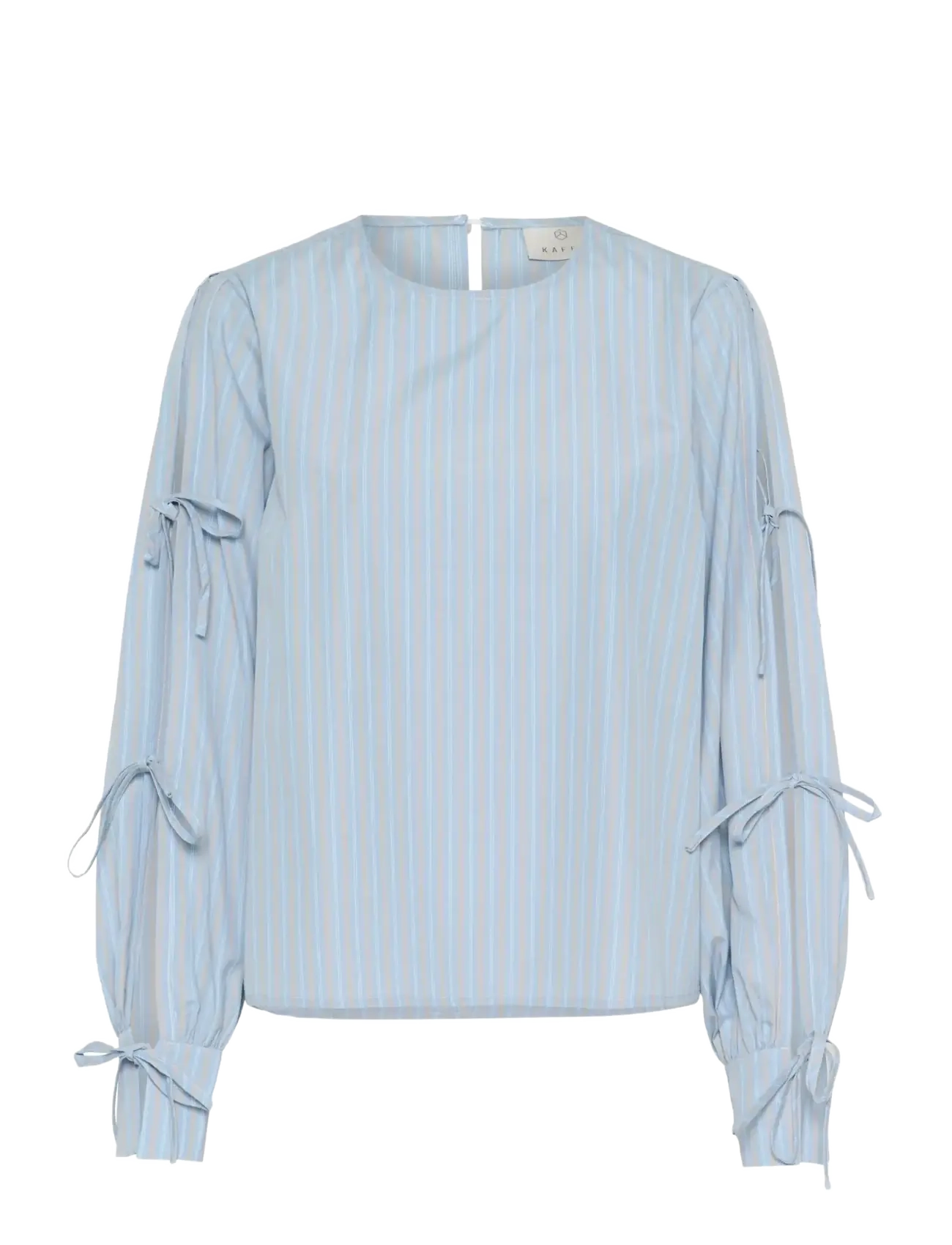 Kaffe KAlevia Blouse - Nyheter - POWDER BLUE STRIPE / blue