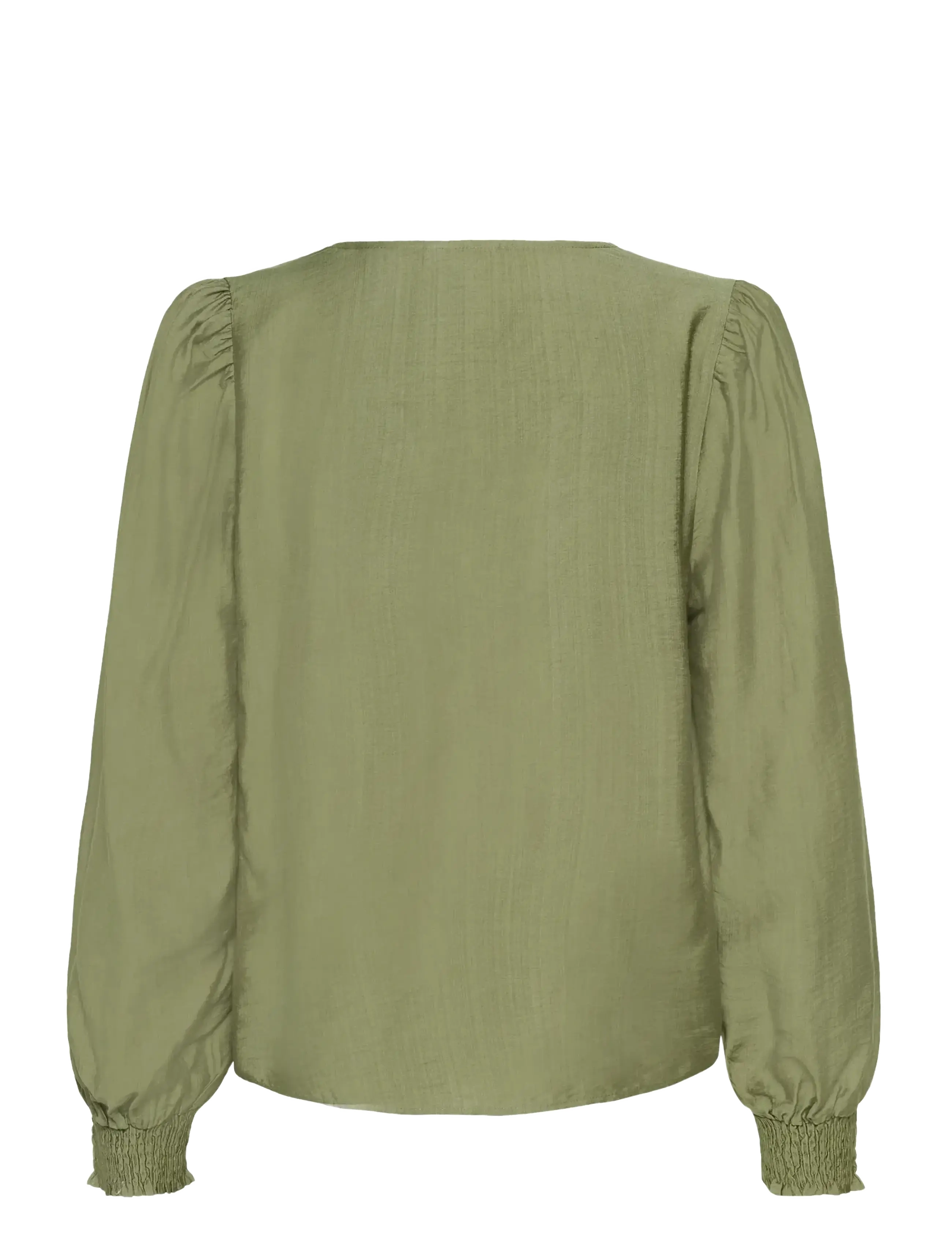 Kaffe - KAlufia Blouse - langärmelige blusen - dusky green - 2