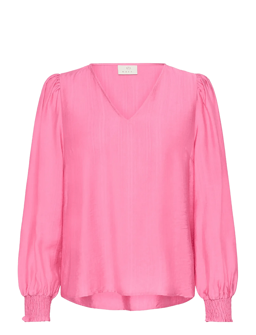 Kaffe - KAlufia Blouse - palaidinės ilgomis rankovėmis - pink power - 1