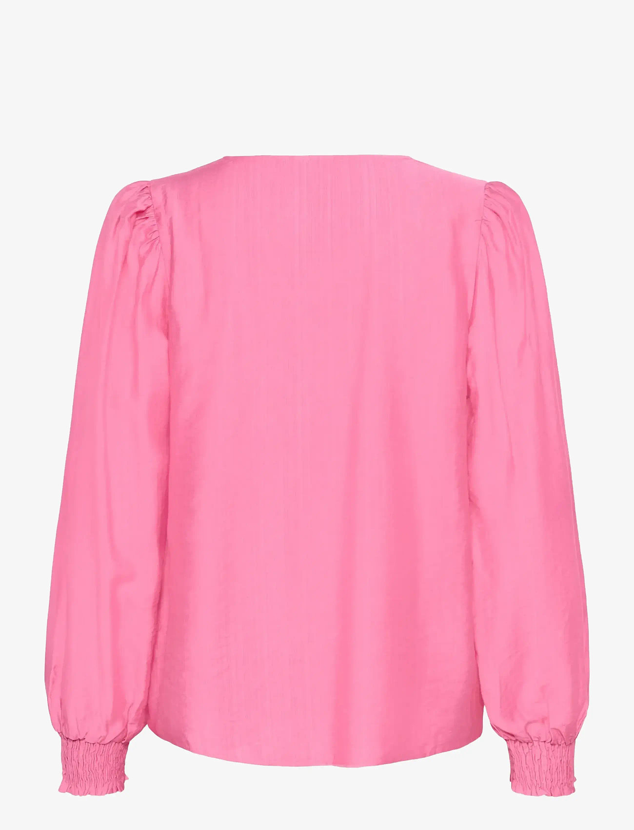 Kaffe - KAlufia Blouse - långärmade blusar - pink power - 2