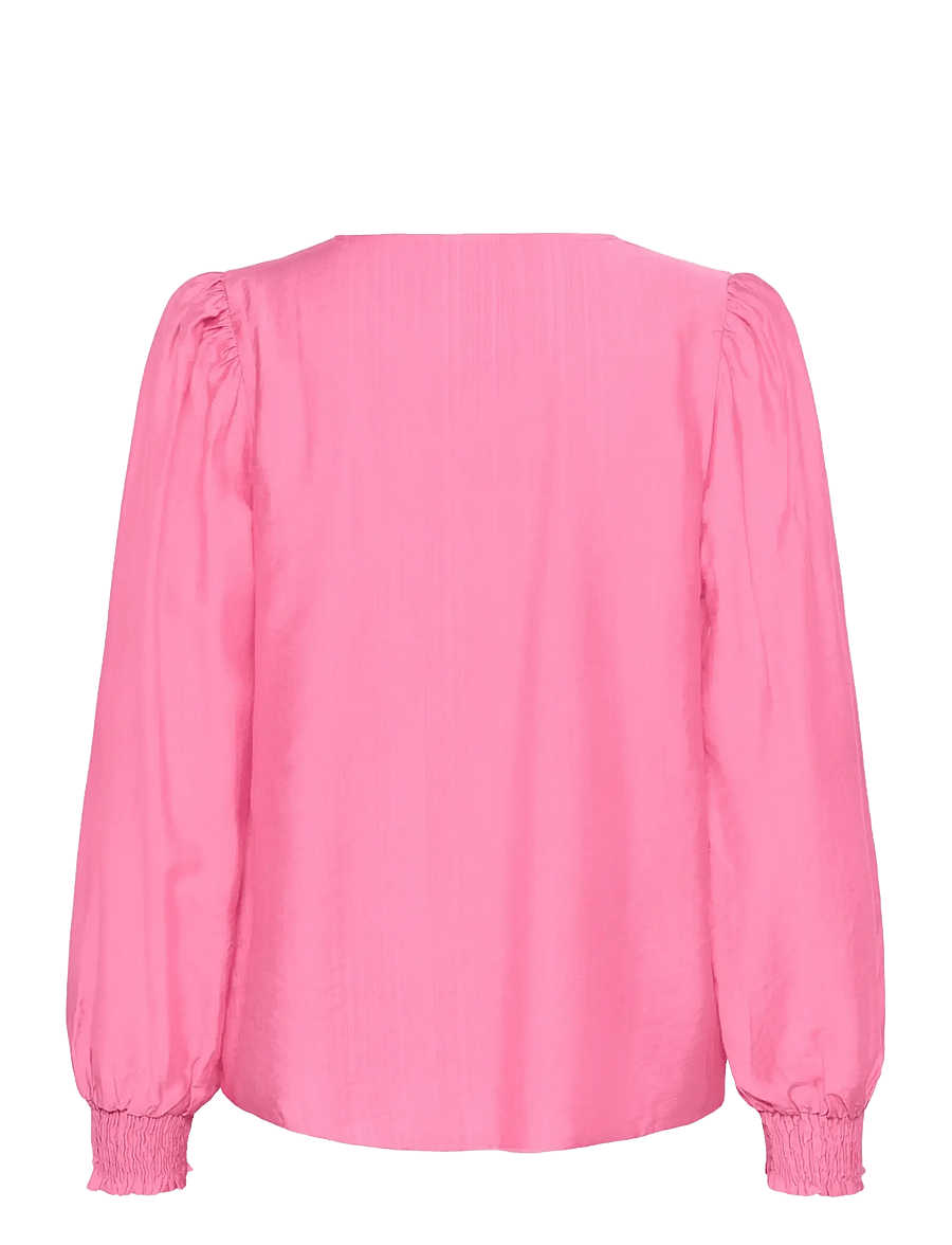 Kaffe - KAlufia Blouse - palaidinės ilgomis rankovėmis - pink power - 2