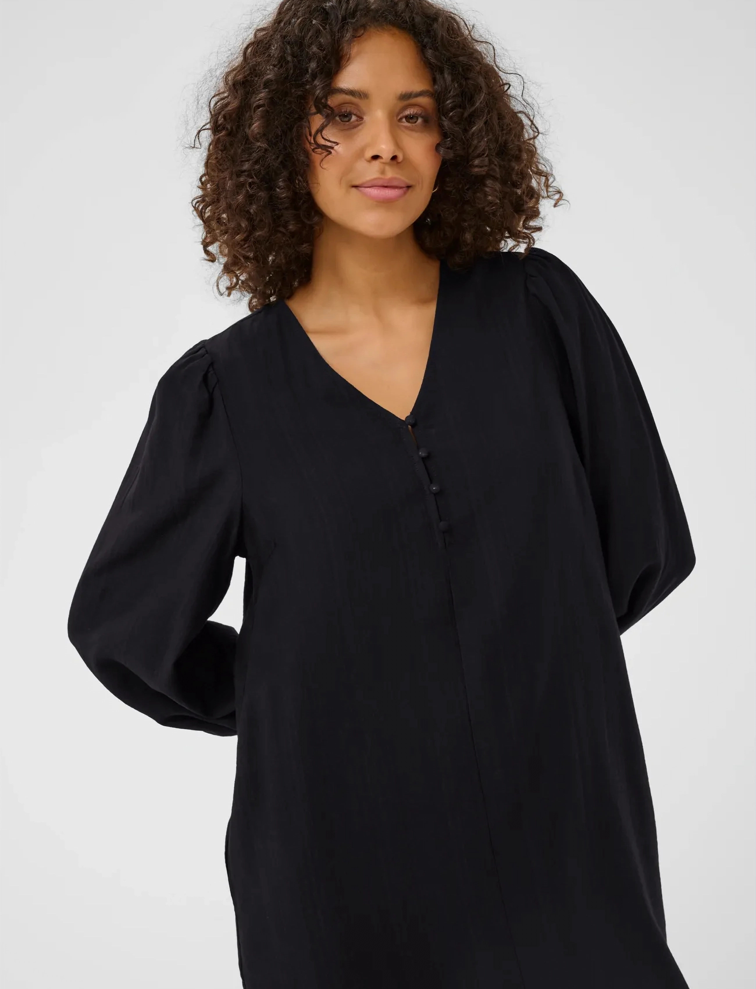 Kaffe - KAlufia Dress - midikleider - black deep - 5