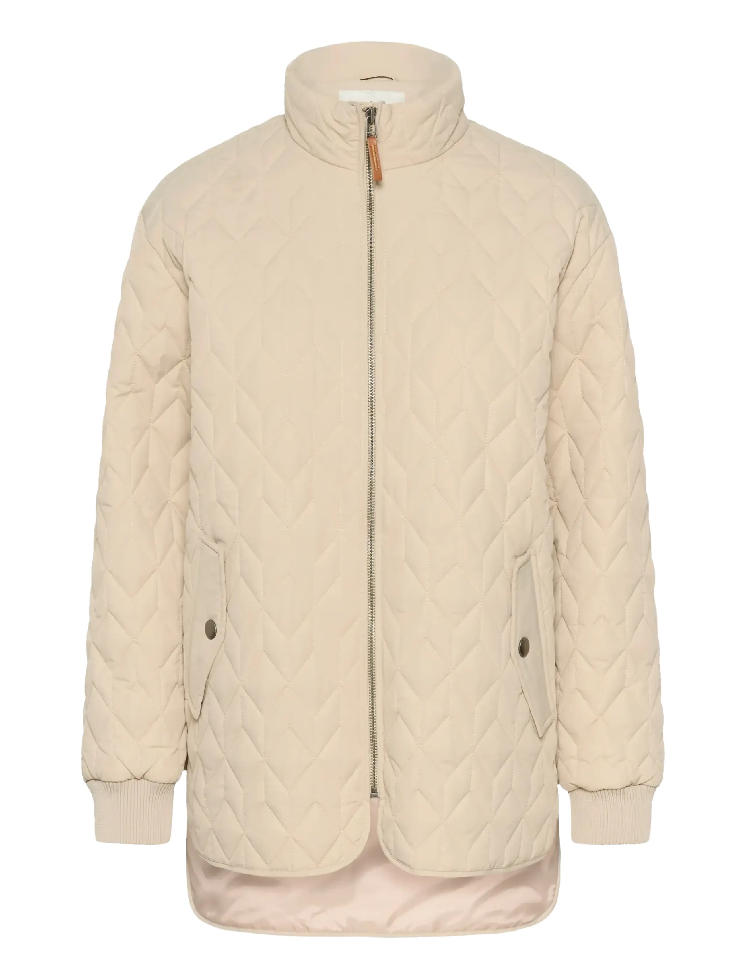 KAFFE Kaleila Quilt Jacke Beige - 42 - Damen
