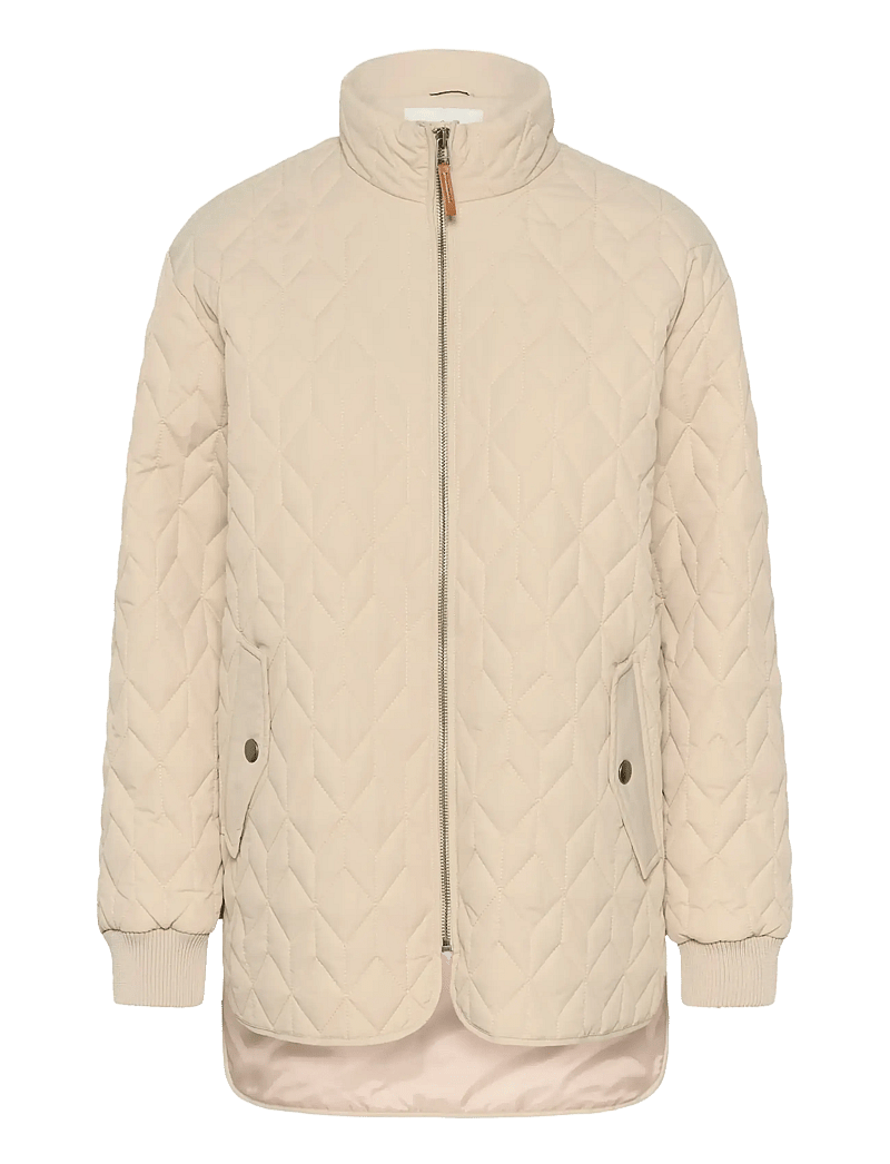 Kaffe - KAleila Quilt Jacket - frühlingsjacken - feather gray - 1