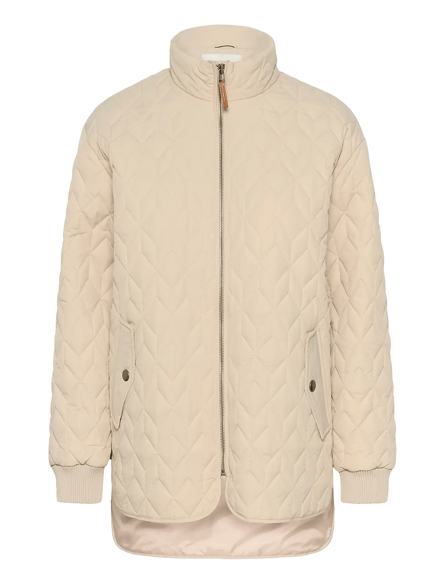 Kaffe - KAleila Quilt Jacket - kevadjoped - feather gray - 1